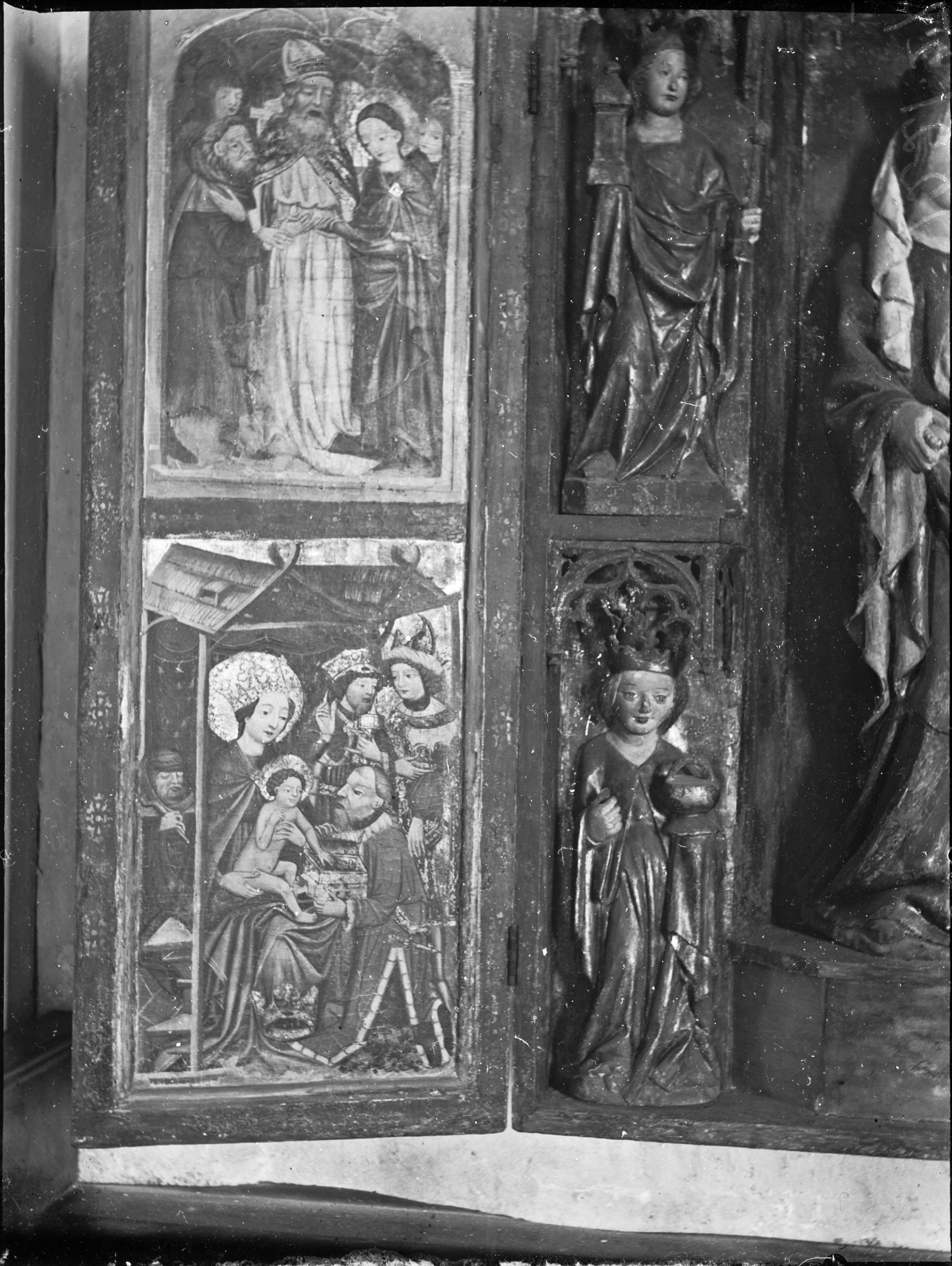 Alfred Nilson, Valö kyrka