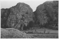 Bärfendals socken, klippigt landskap