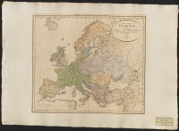 Tabula Geographica Europæ ad statum quo sub finem Anni 400 post Christ nat. ....[Kartografiskt material]