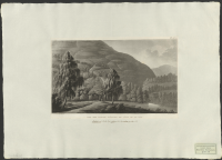 Pied des Monts Fjällen du Côte de la Mer.[Bild]