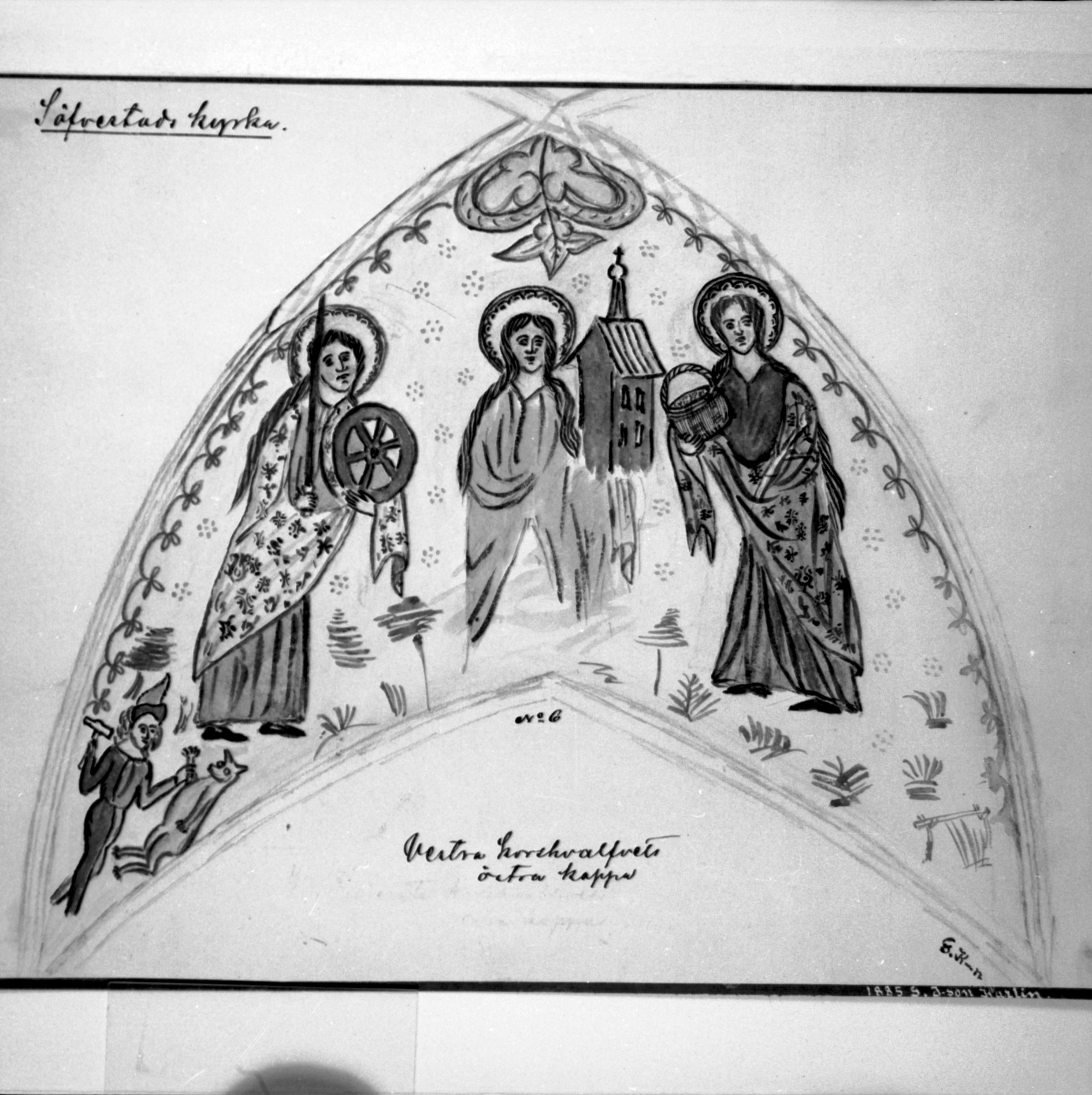 Nils Lagergren, Sövestads kyrka