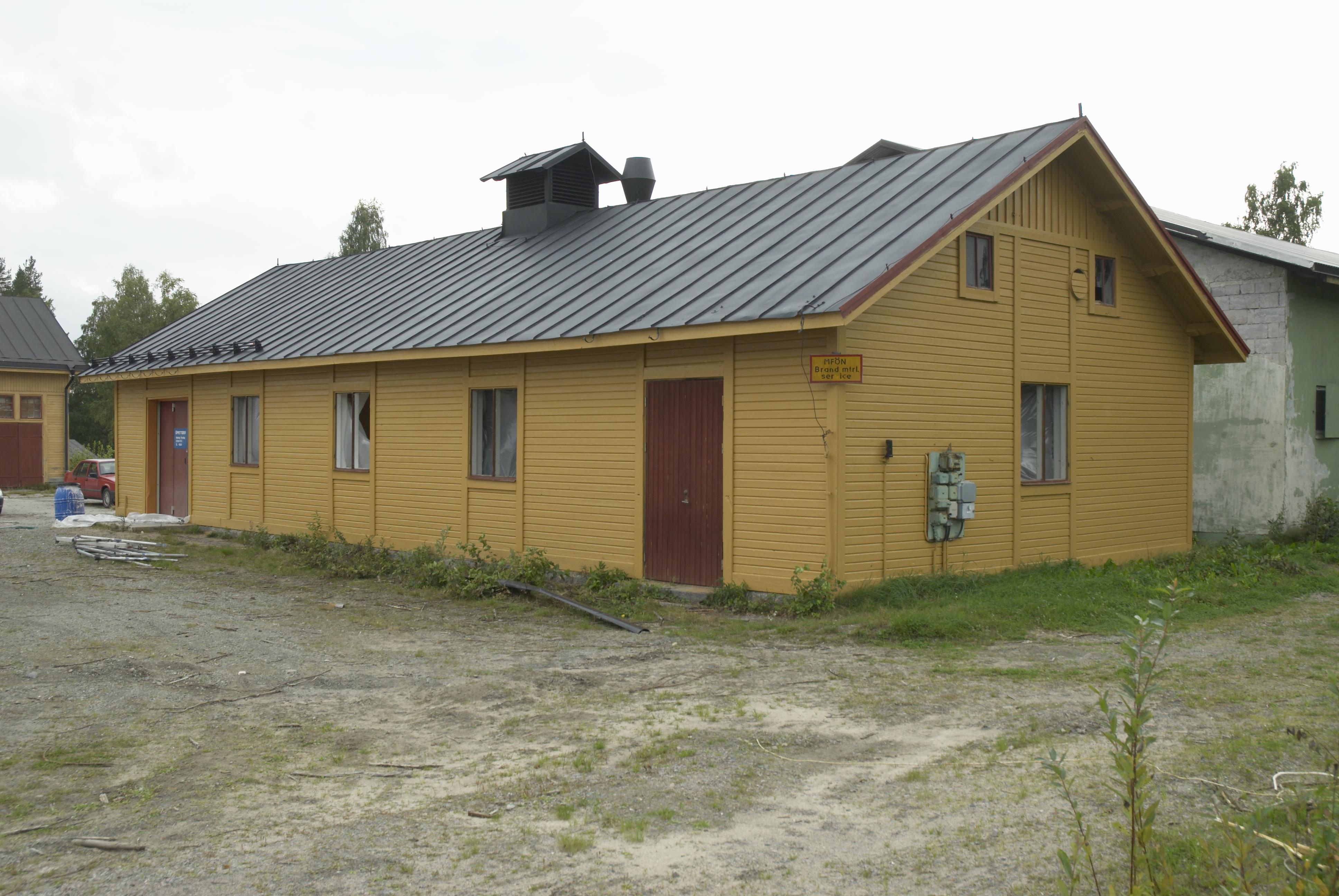 Bengt A Lundberg, Boden tygstation (Trångforsområdet)