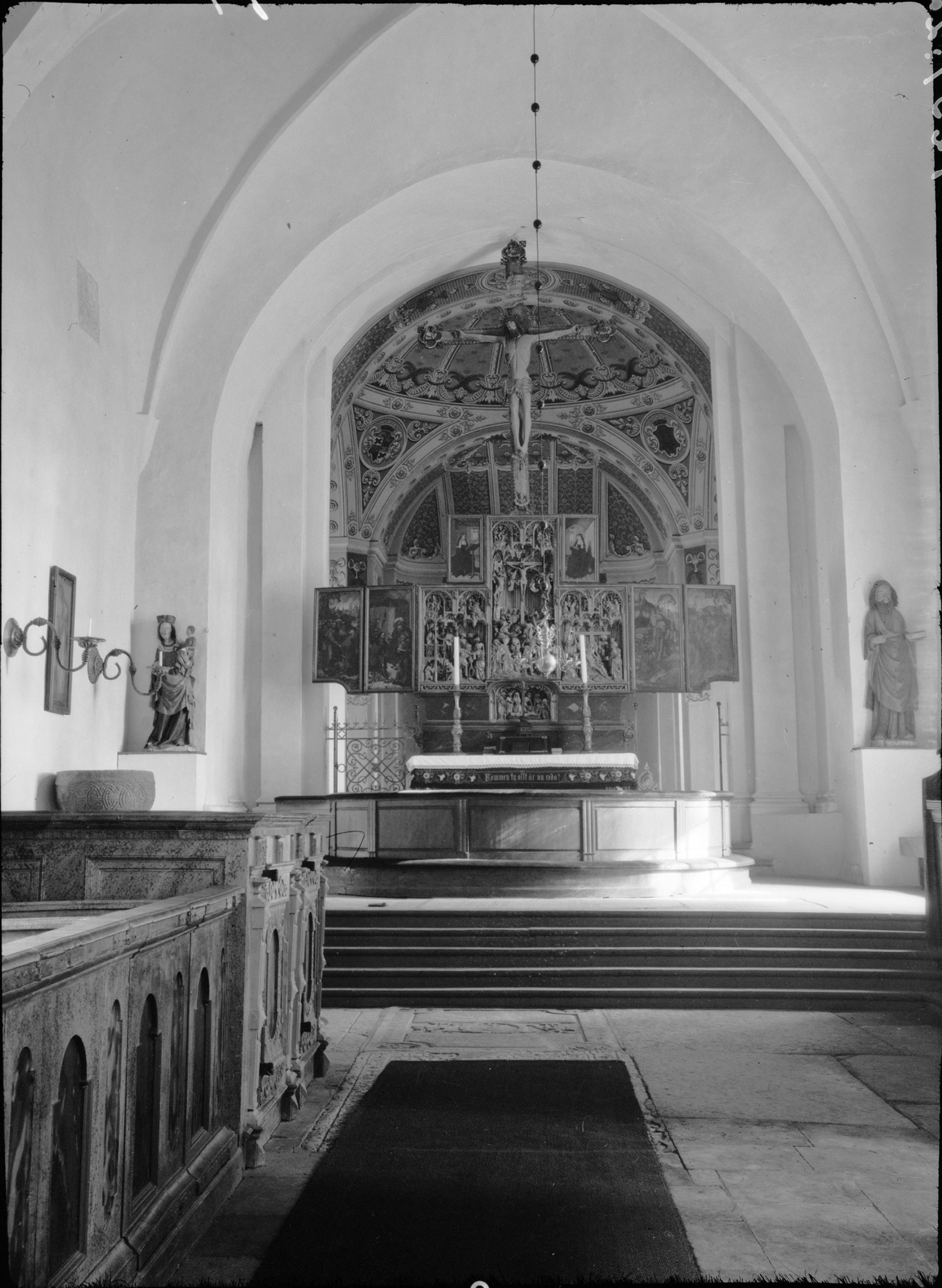 Bertil Berthelson, Veckholms kyrka