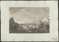 Utsigt af Stockholm från Kongsholmen. Vue de Stockholm prise de Faubourg de Kongsholm..[Bild]