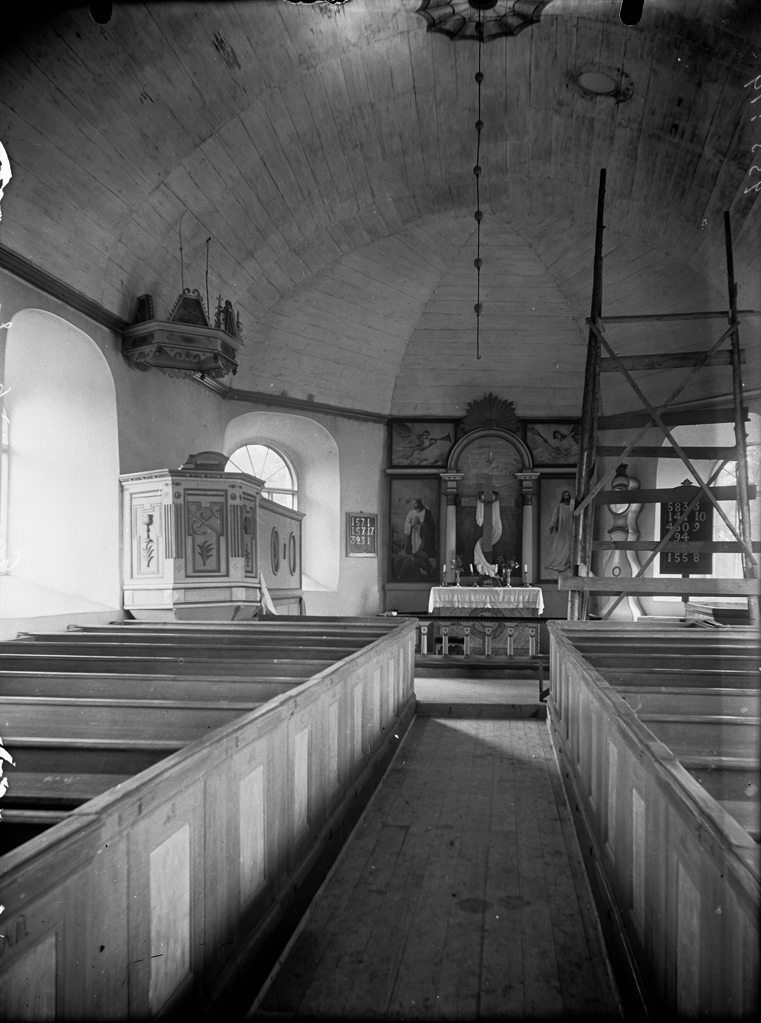 Axel Forssén, Gunnarsjö kyrka