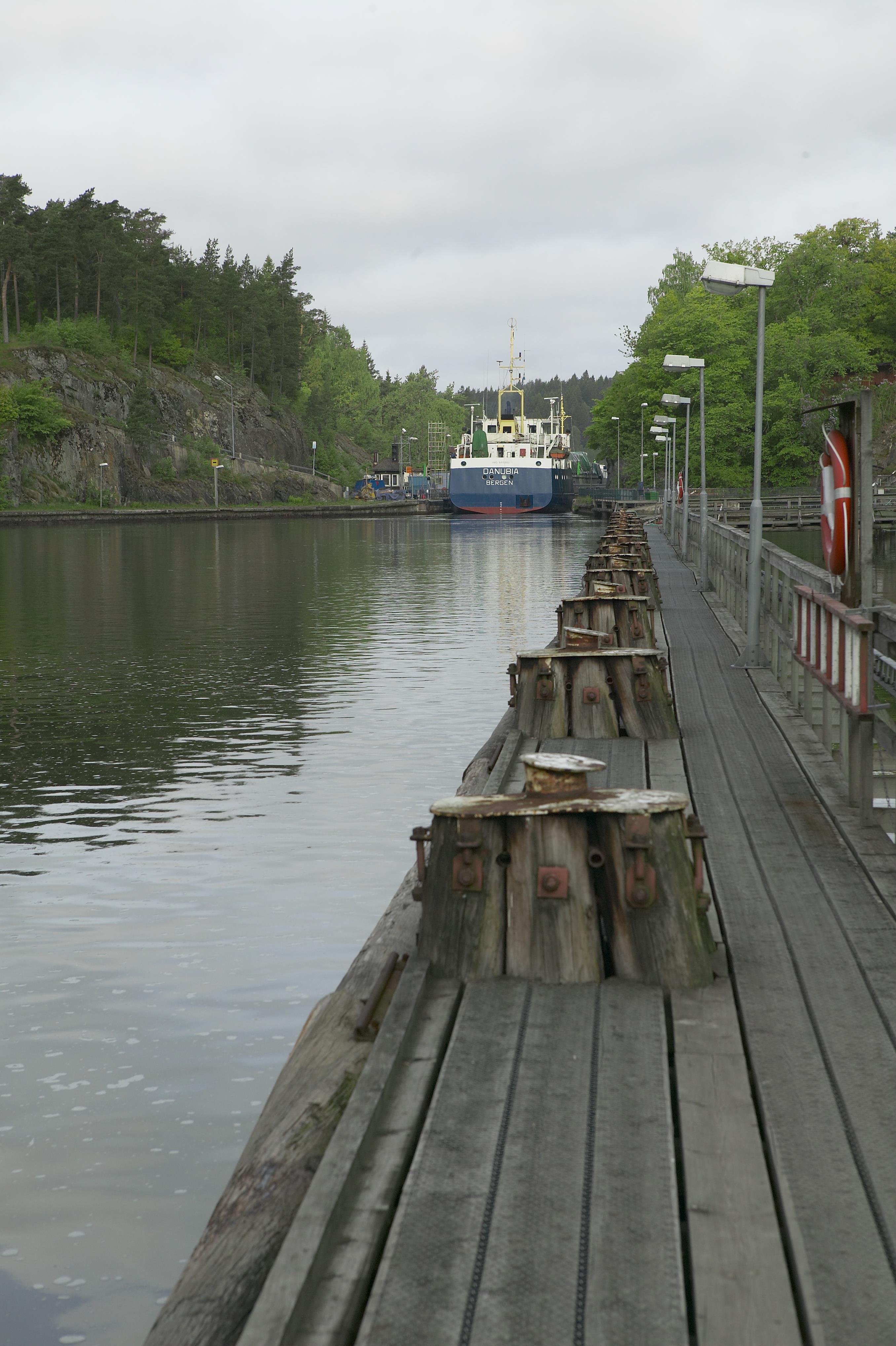 Bengt A Lundberg, Trollhätte kanal