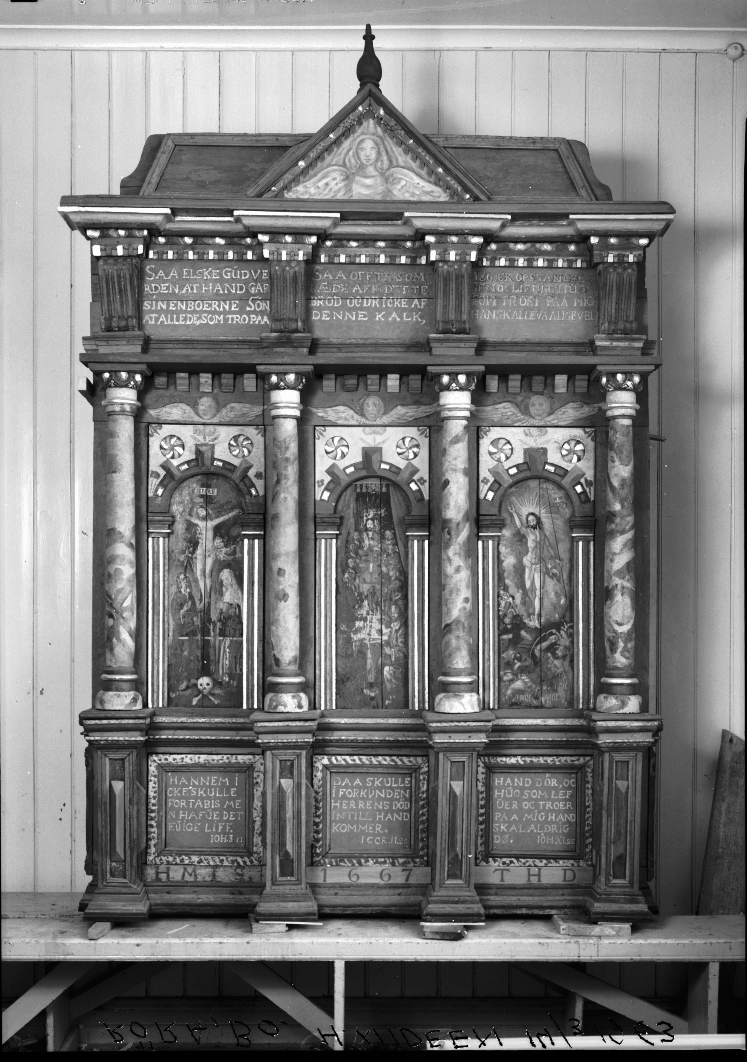 Harald Widéen, Röra kyrka