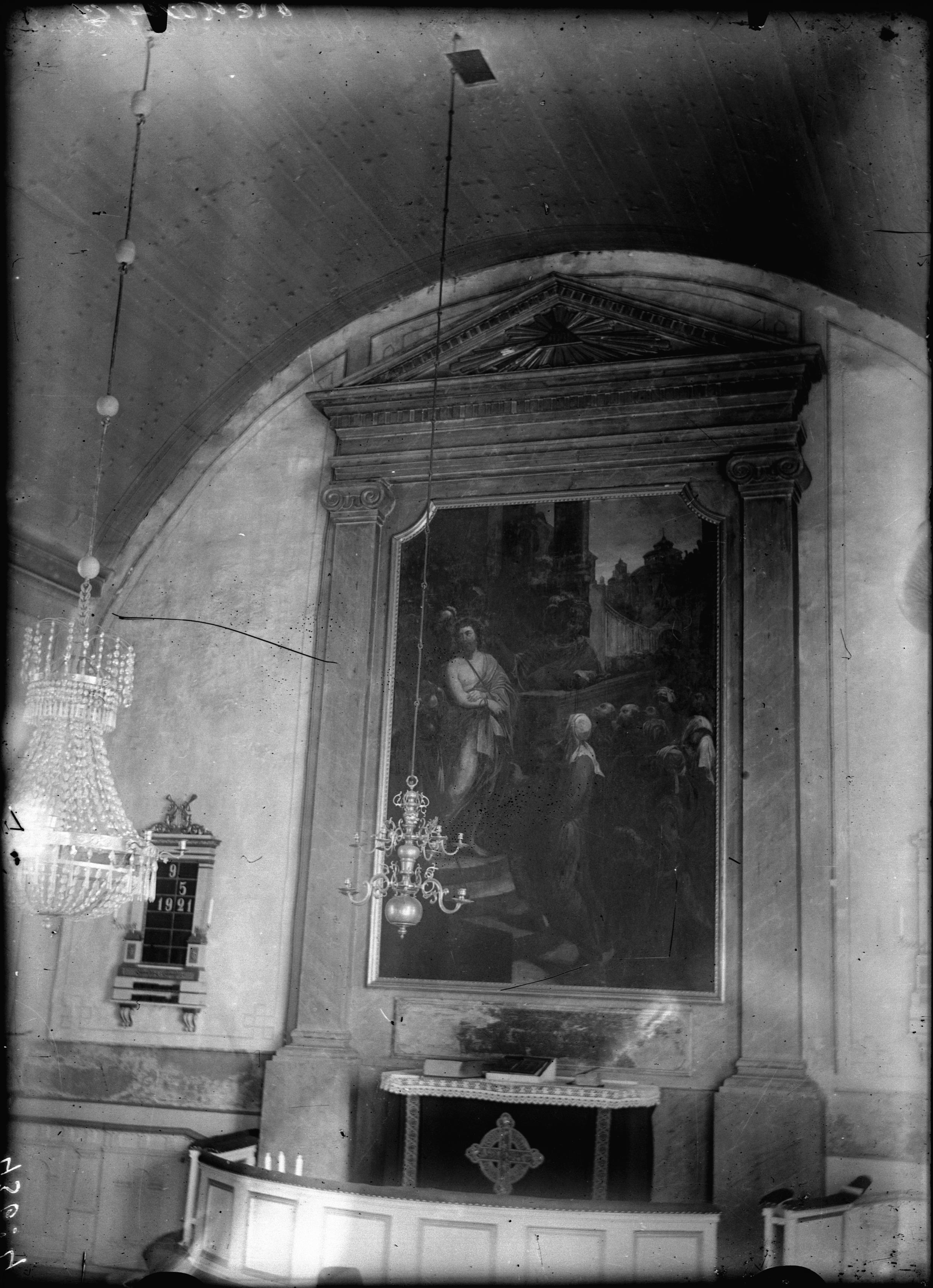 Oscar Svensson, Lekaryds kyrka