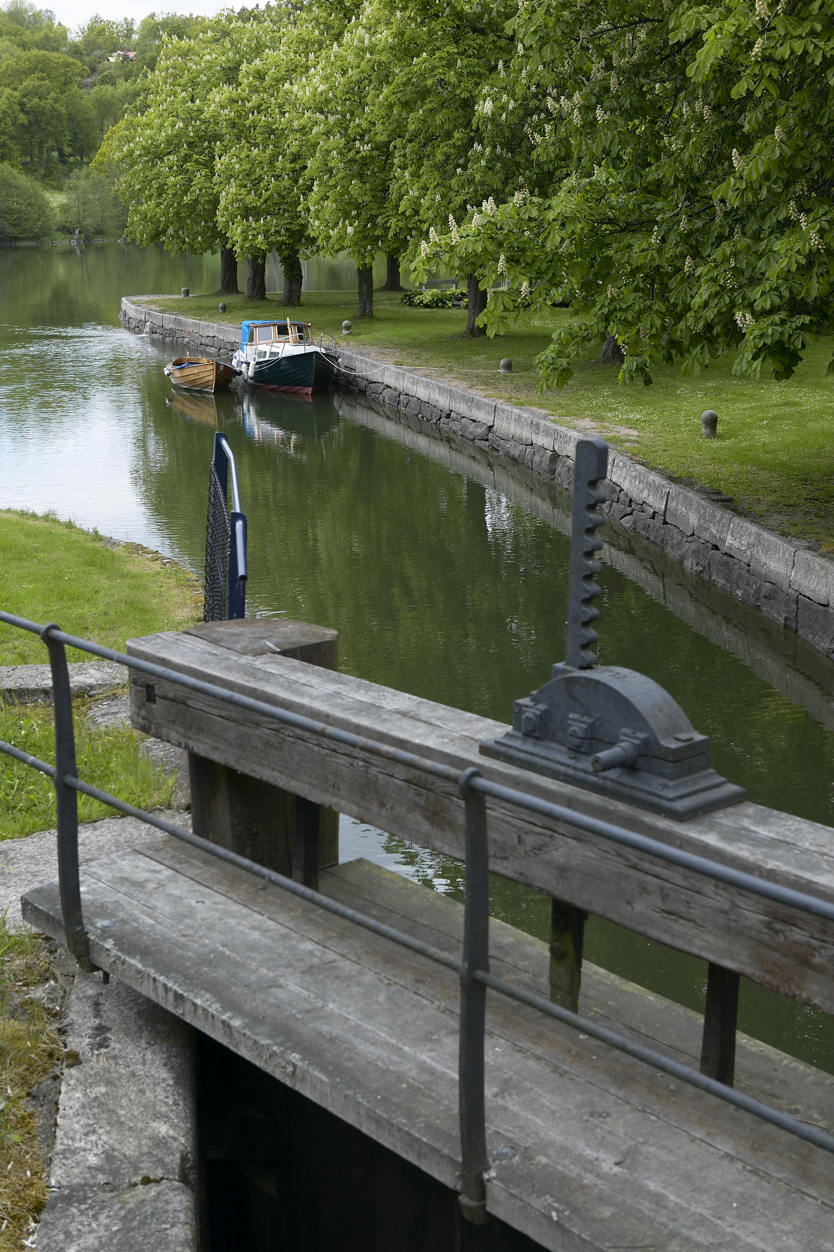 Bengt A Lundberg, Trollhätte kanal