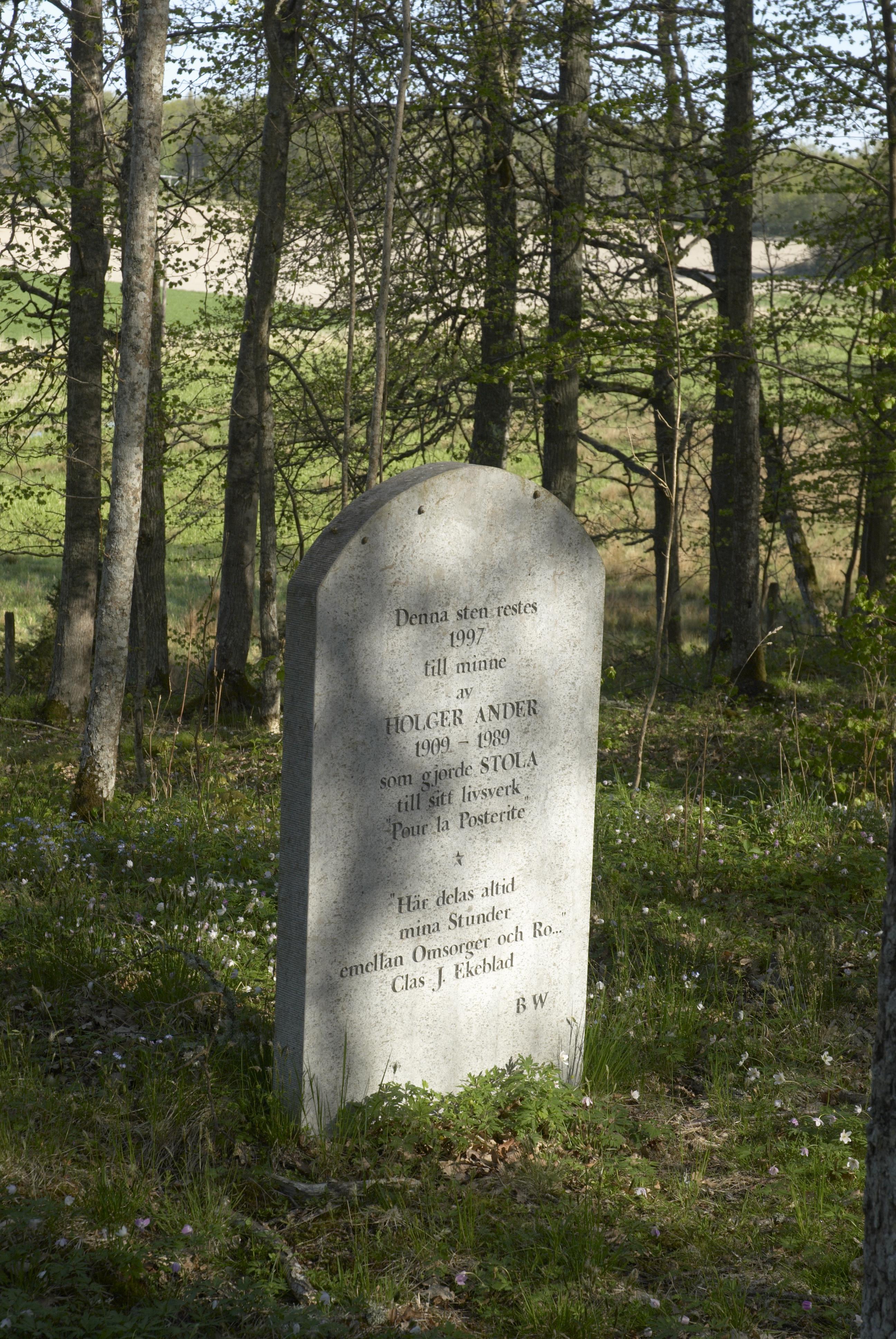 Bengt A Lundberg, Stola säteri