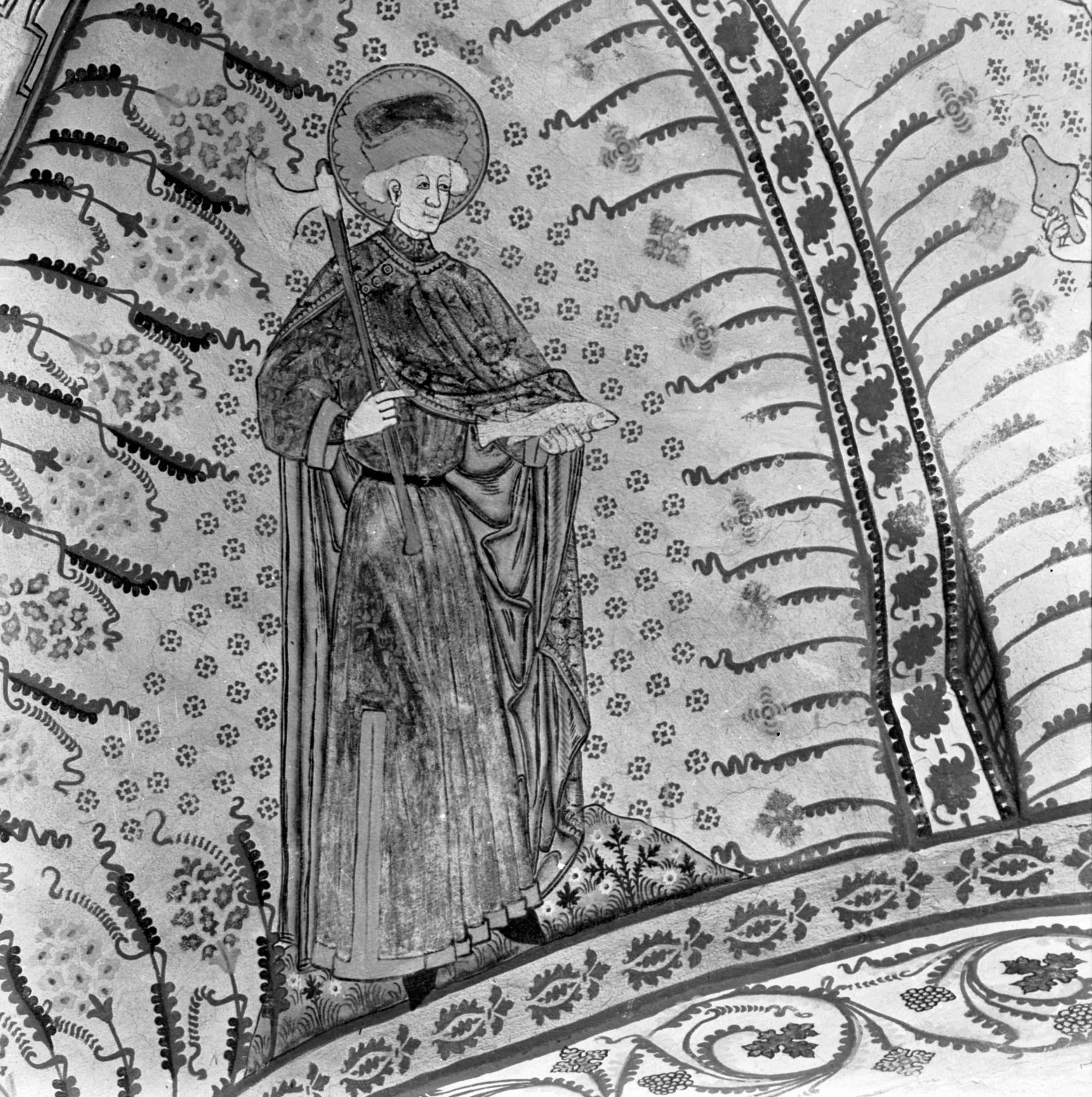 Iwar Anderson, Enånger, gamla kyrkan