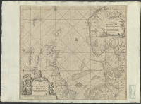 Pascaart um een Gedeelte der Noort Zee. Bajinnende yande Maas tot Dronte en yan herwits tot C Wrath mer ....[Kartografiskt material]