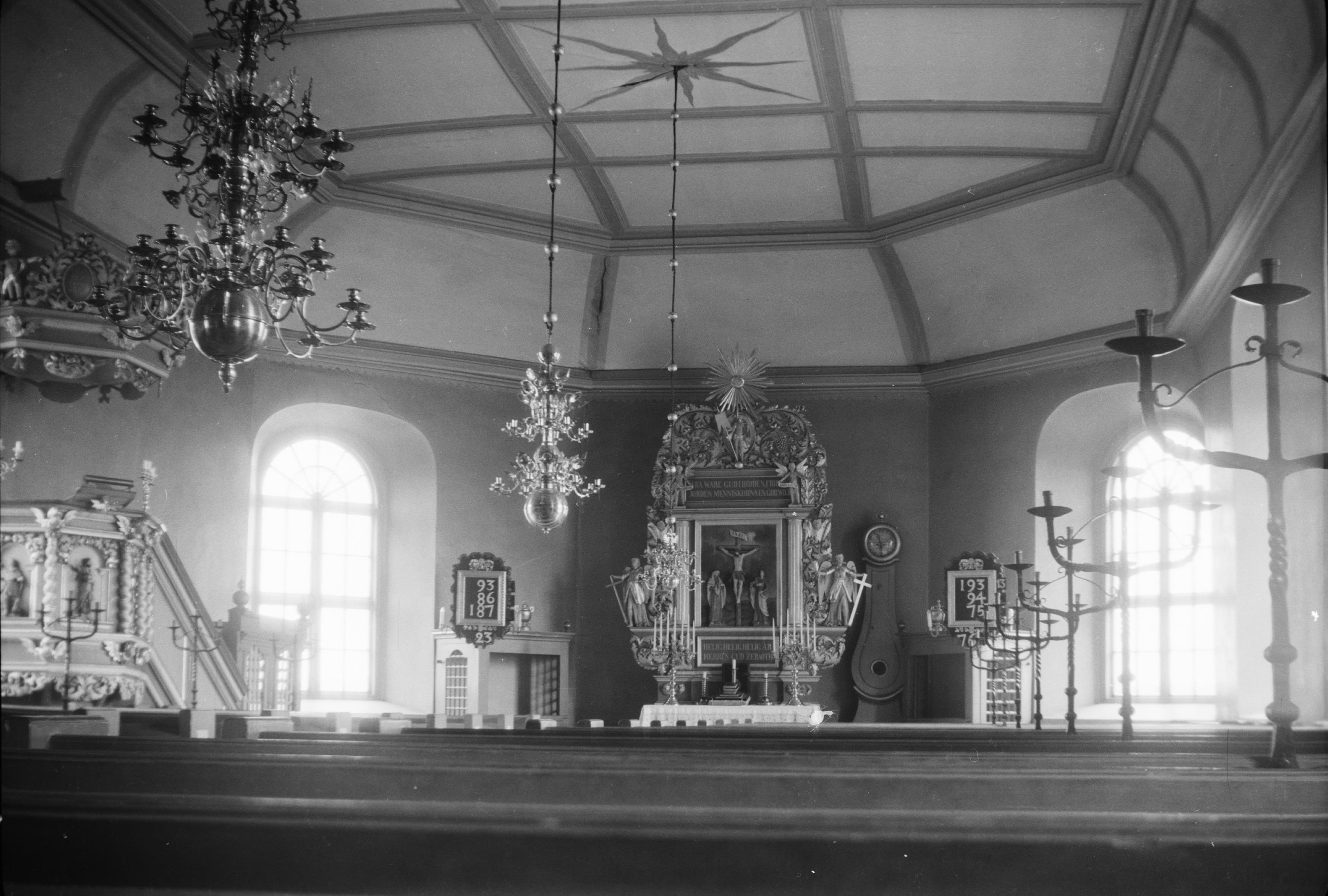 Axel Forssén, Berghems kyrka