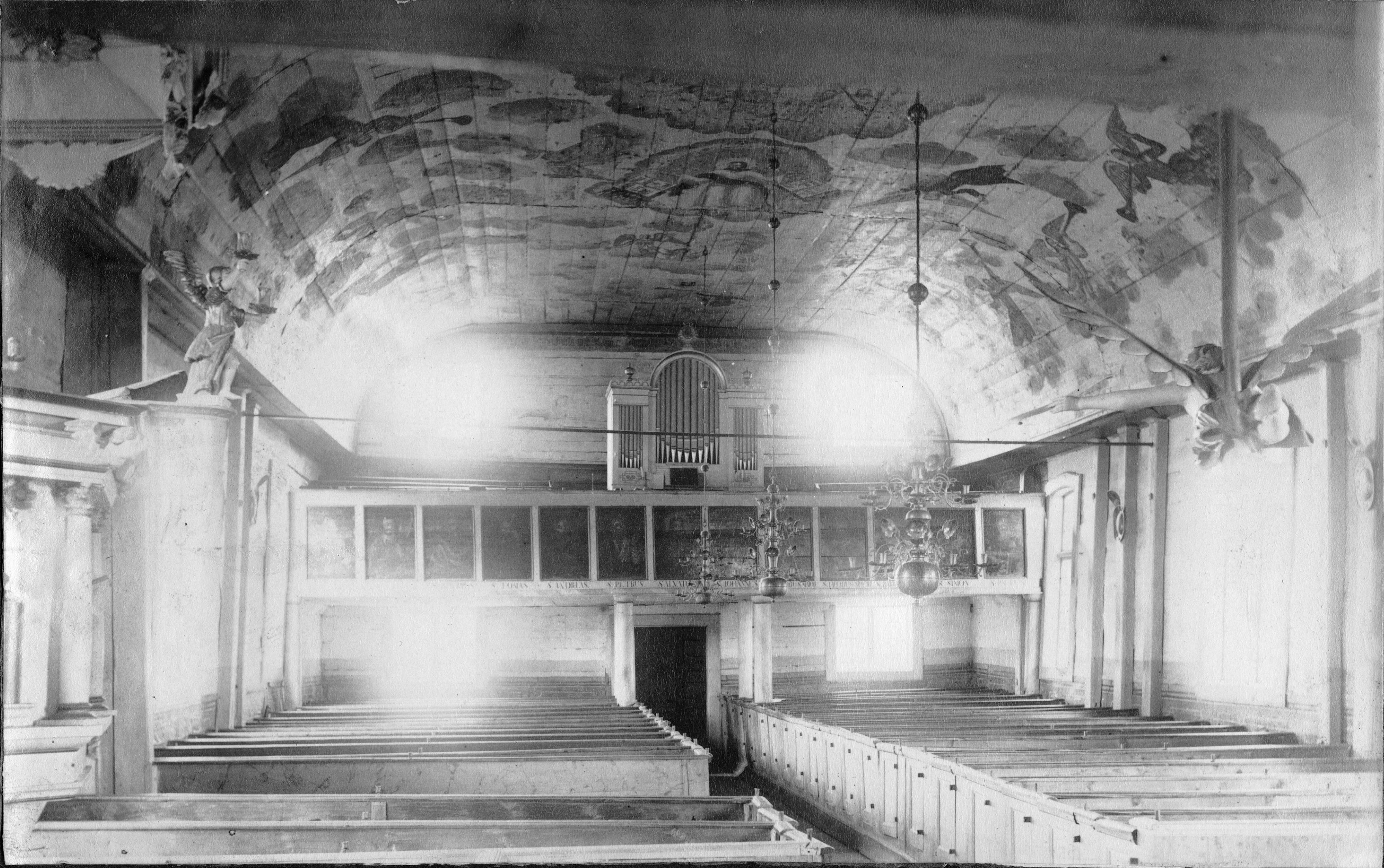 Sanfrid Welin, Bjurbäcks gamla kyrka