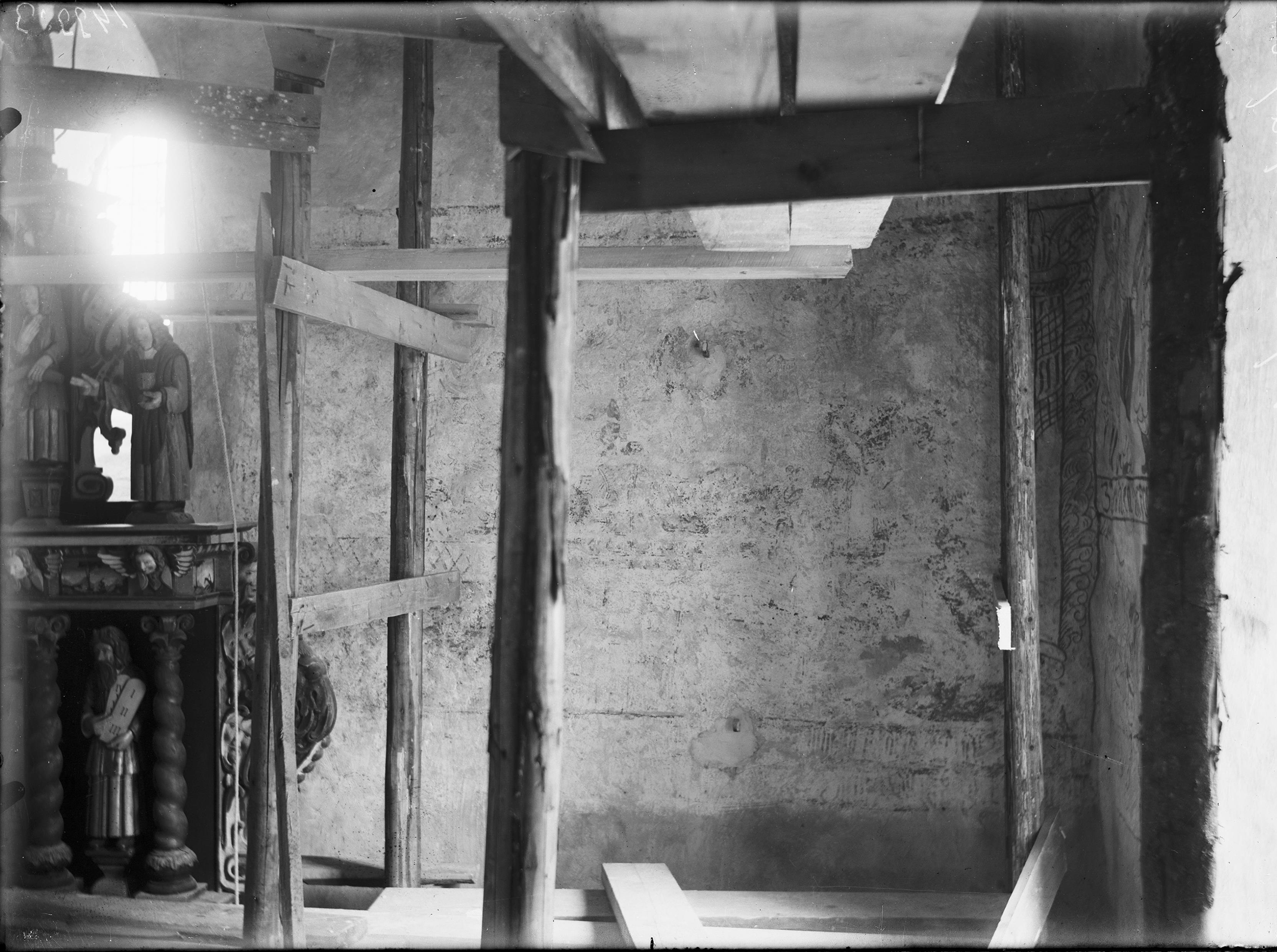 Oscar Svensson, Ragunda gamla kyrka