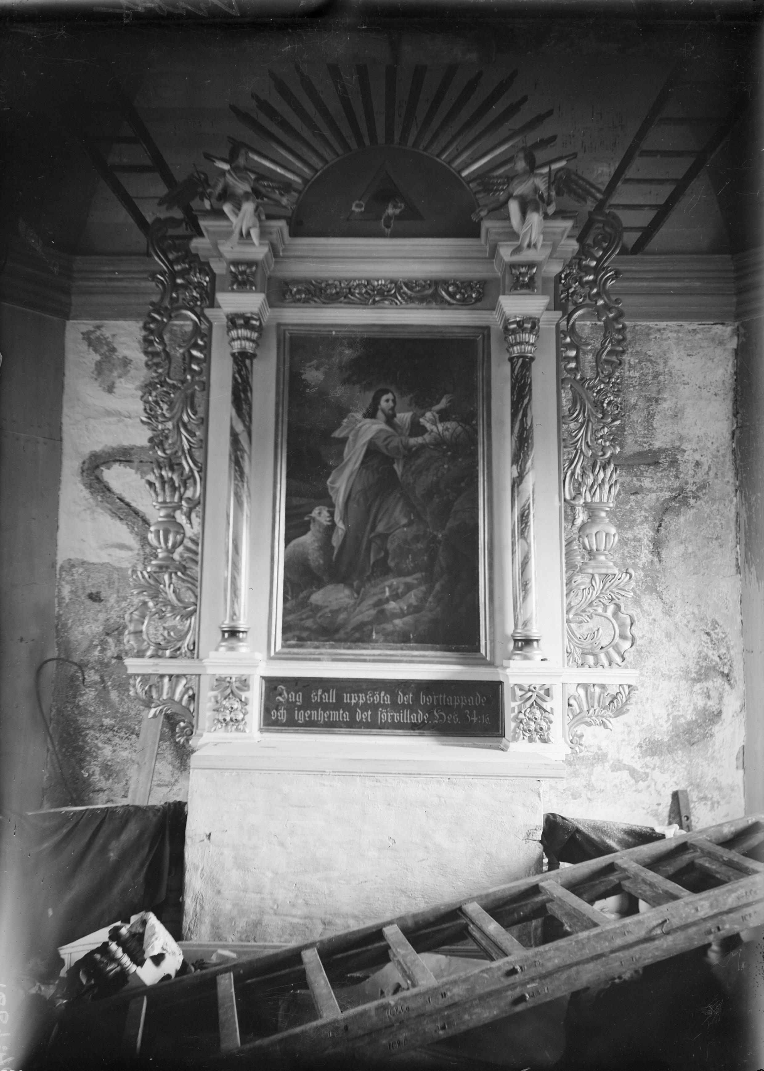 Axel Forssén, Angereds kyrka