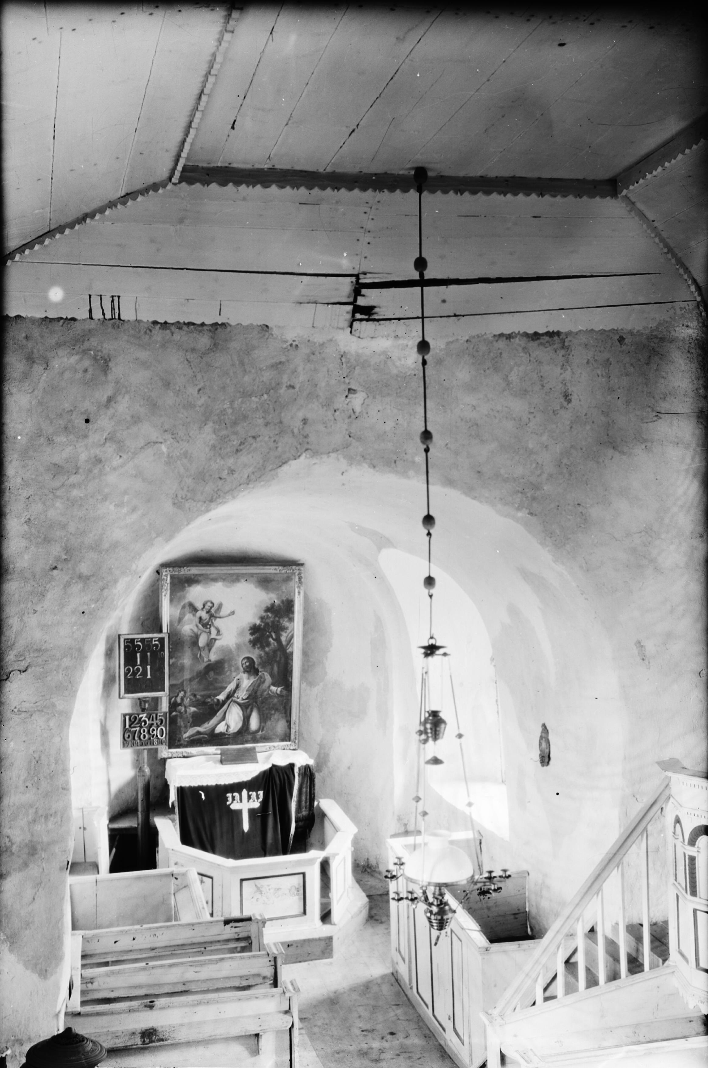 Sven Brandel, Eriksbergs gamla kyrka
