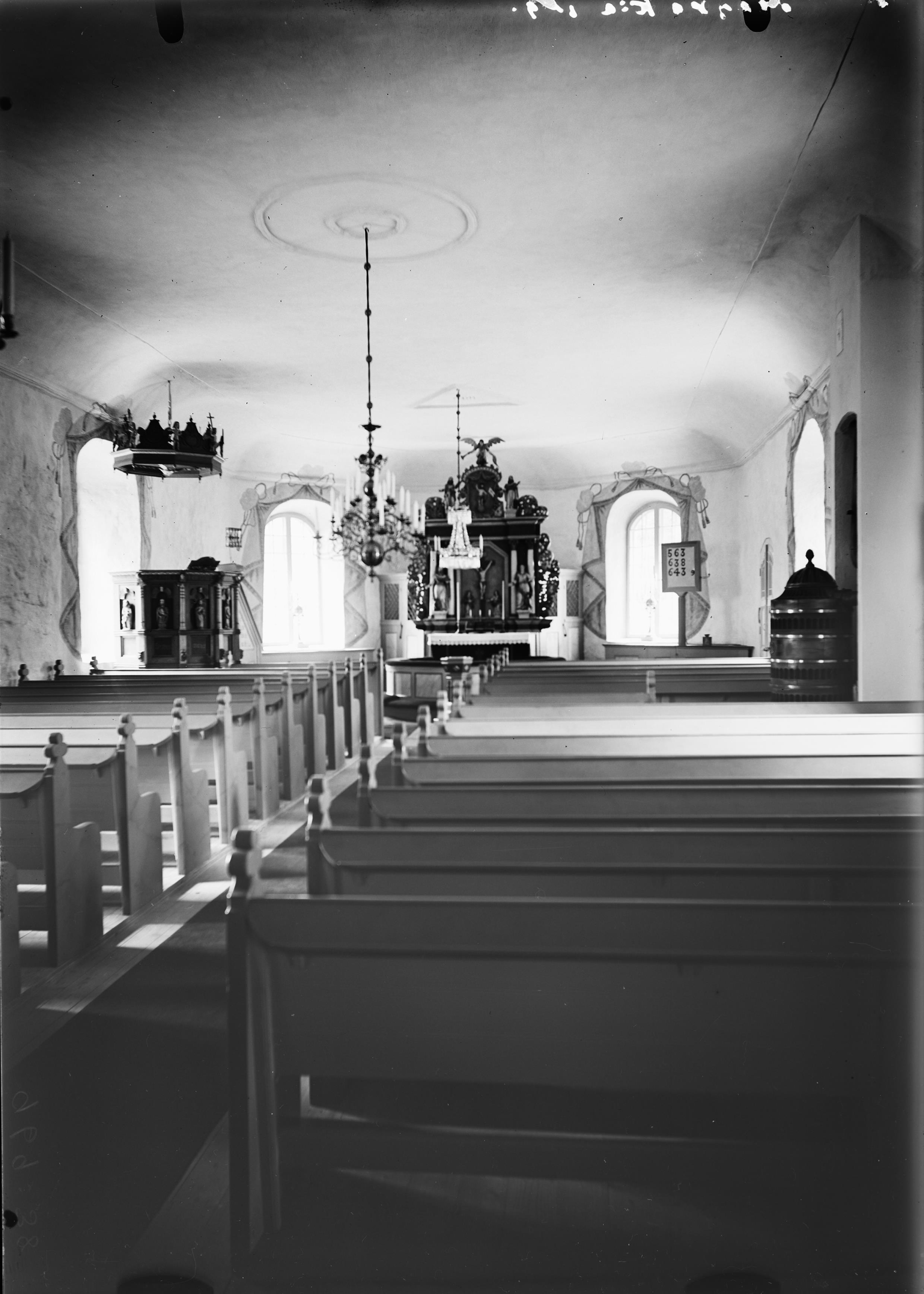 Axel Forssén, Magra kyrka