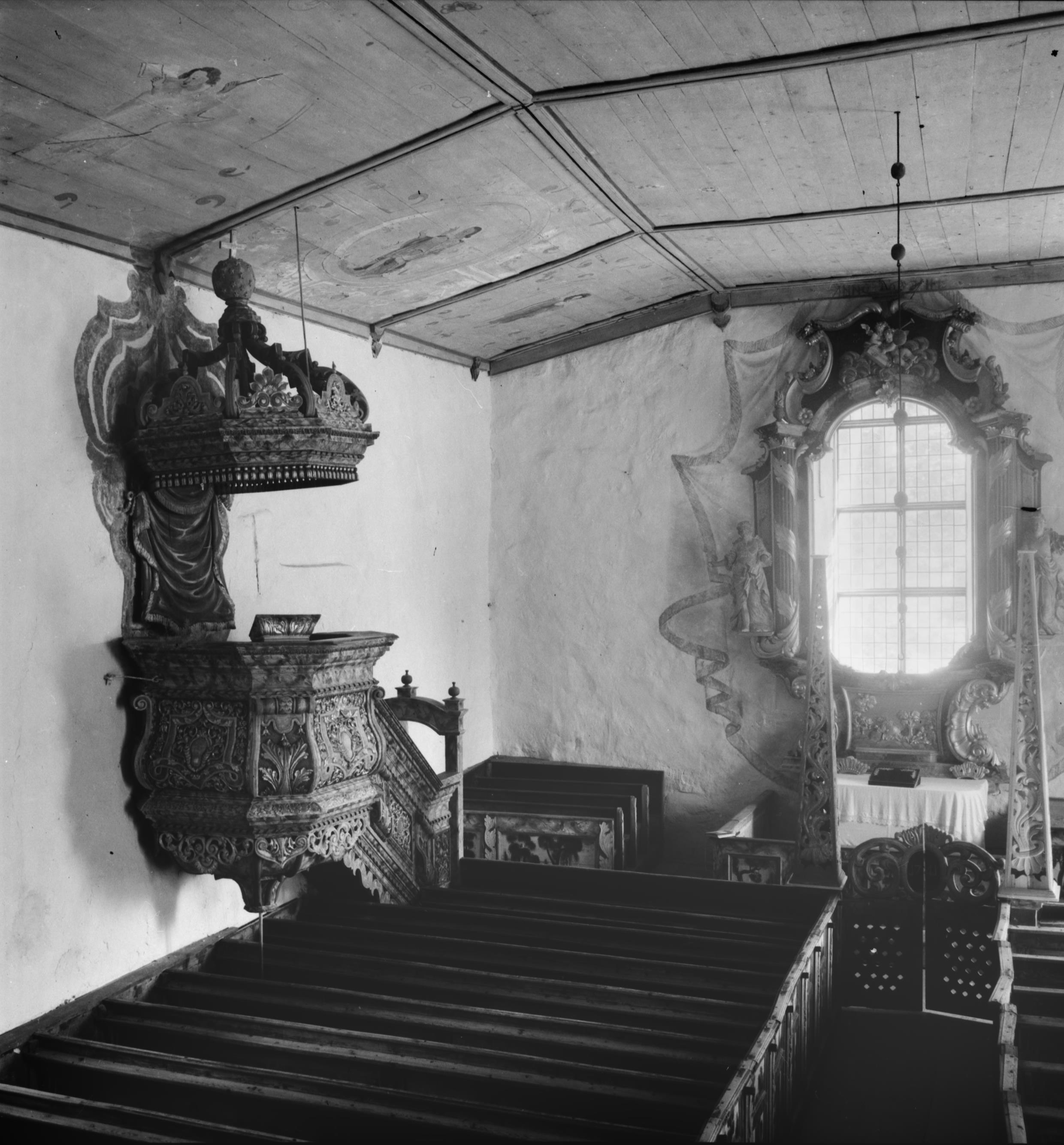 Iwar Anderson, Vibyggerå gamla kyrka