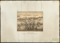 Seeslacht qwischen den Konigl. Dänemarck und Schwedischen Floten unter dem commanto ... den 1 July 1677..[Bild]