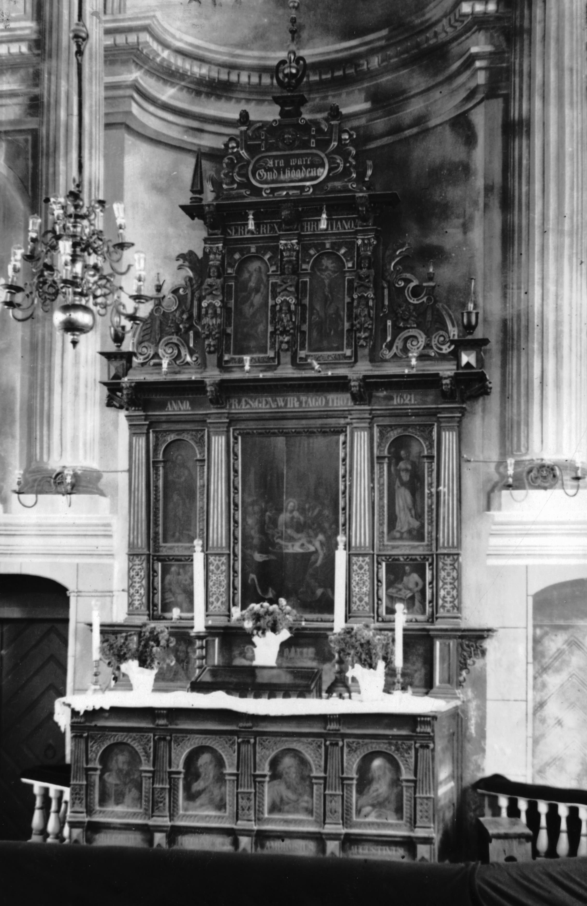Sven Wahlgren, Mjällby kyrka