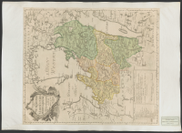 Charta öfwer Skaraborgs eller Mariestads höfdingedöme uti Westergöthland