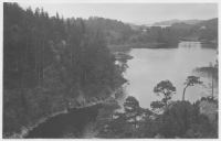 Brobacka, utsikt söderut mot Mjörn