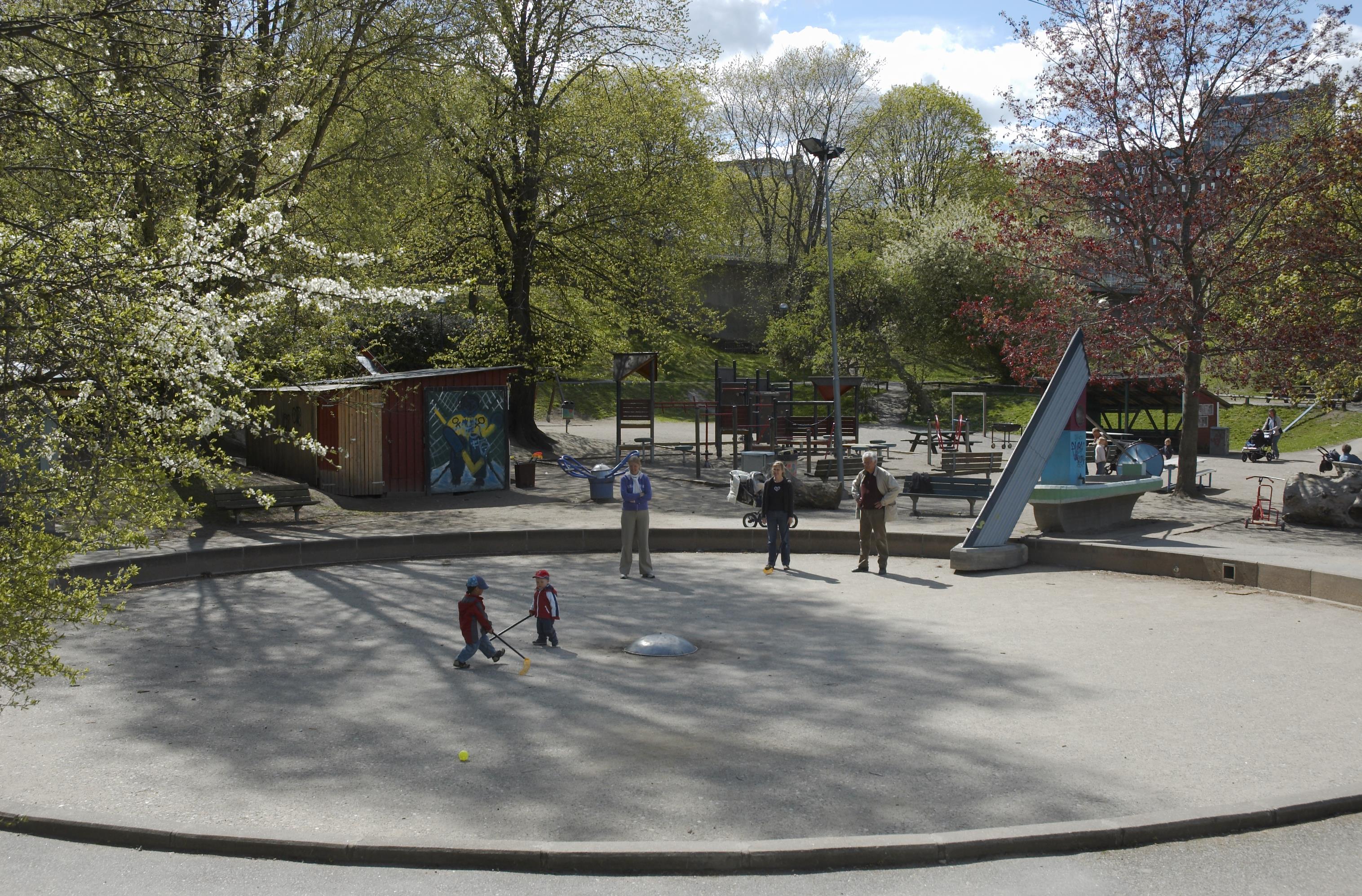 Bengt A Lundberg, Rålambshovsparken