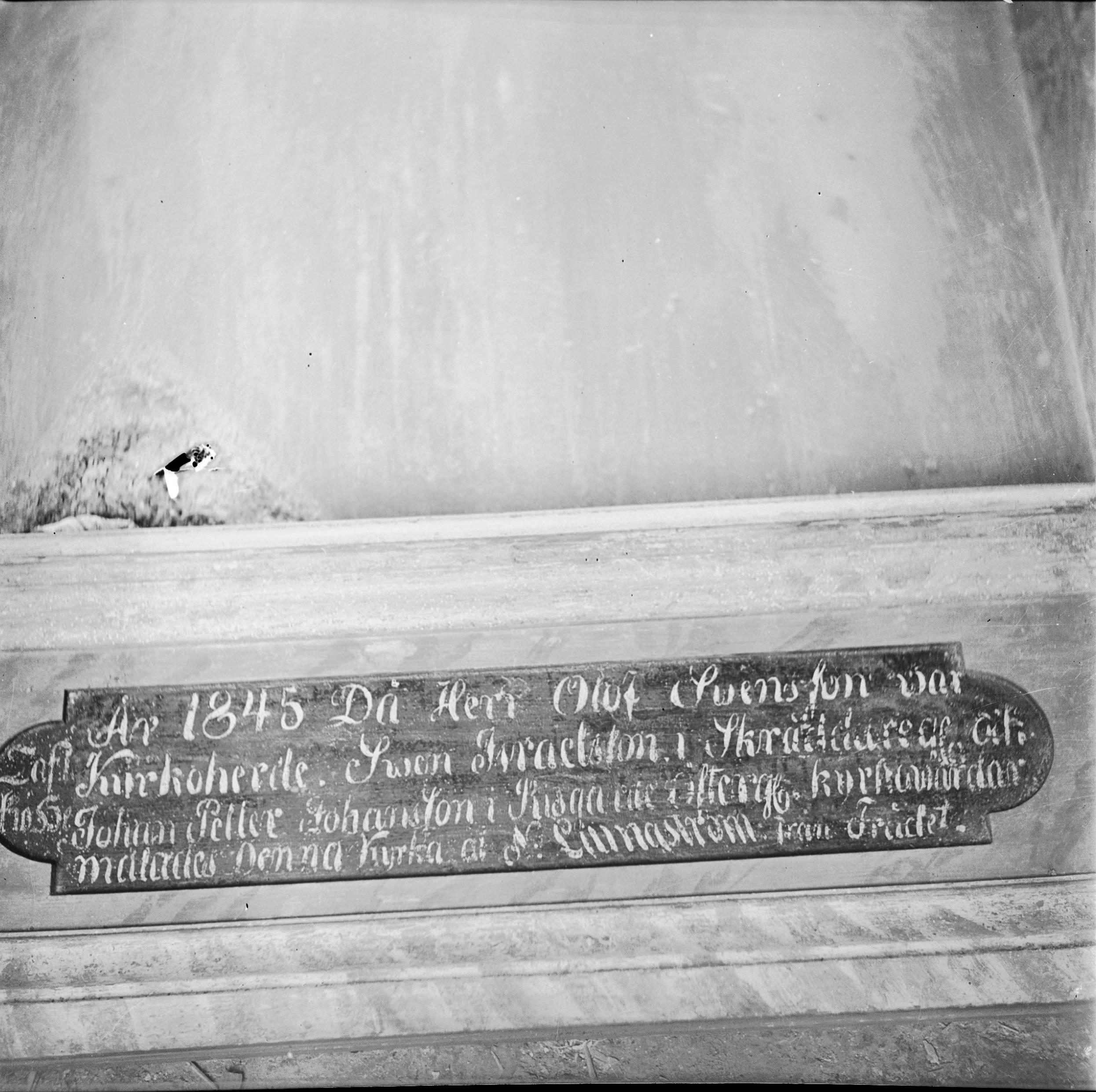 Olle Hellström, Mjäldrunga kyrka