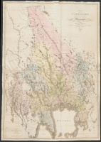 Karta öfver Wärmeland, södra delen
