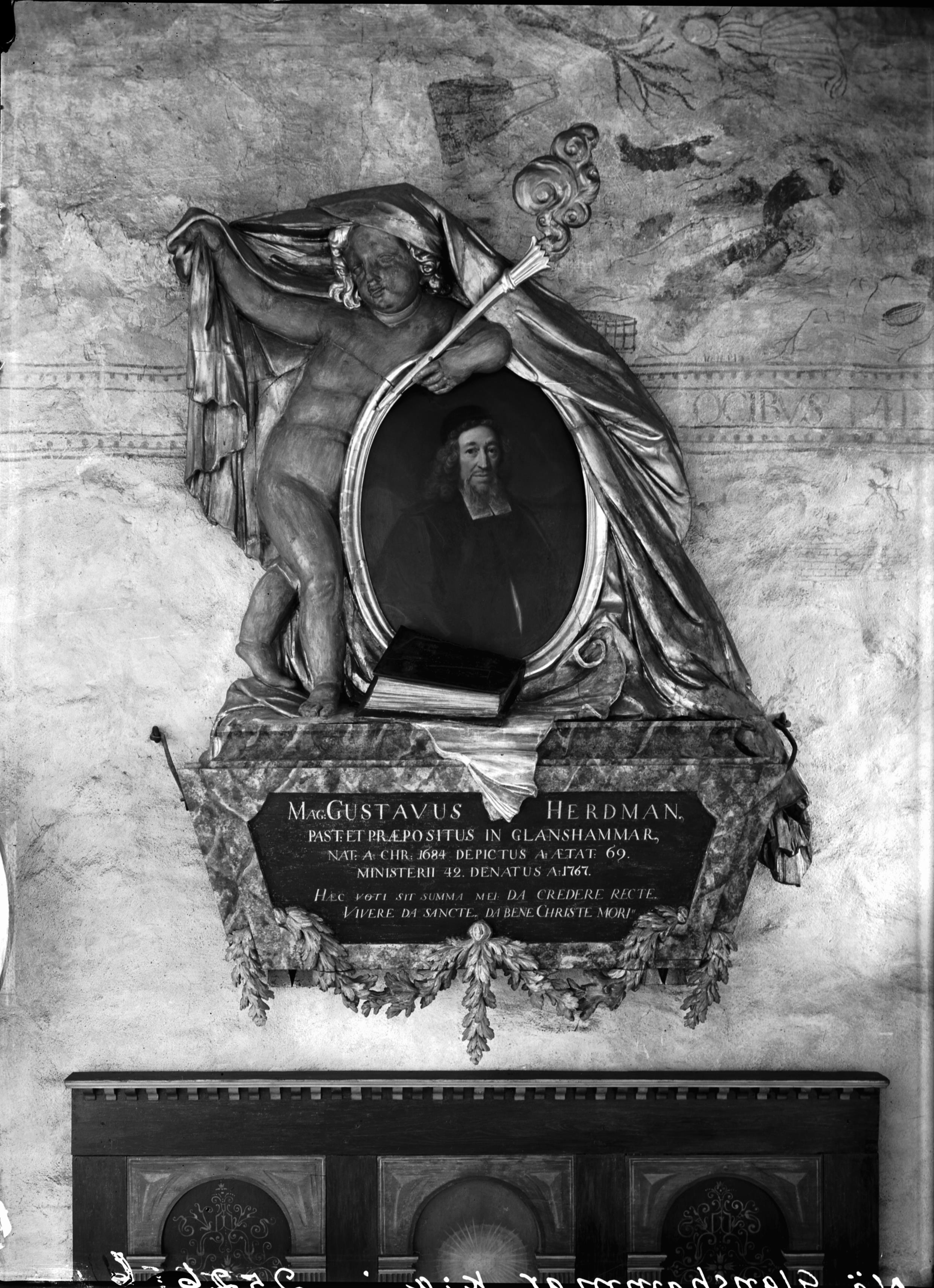 Nils Åzelius, Glanshammars kyrka
