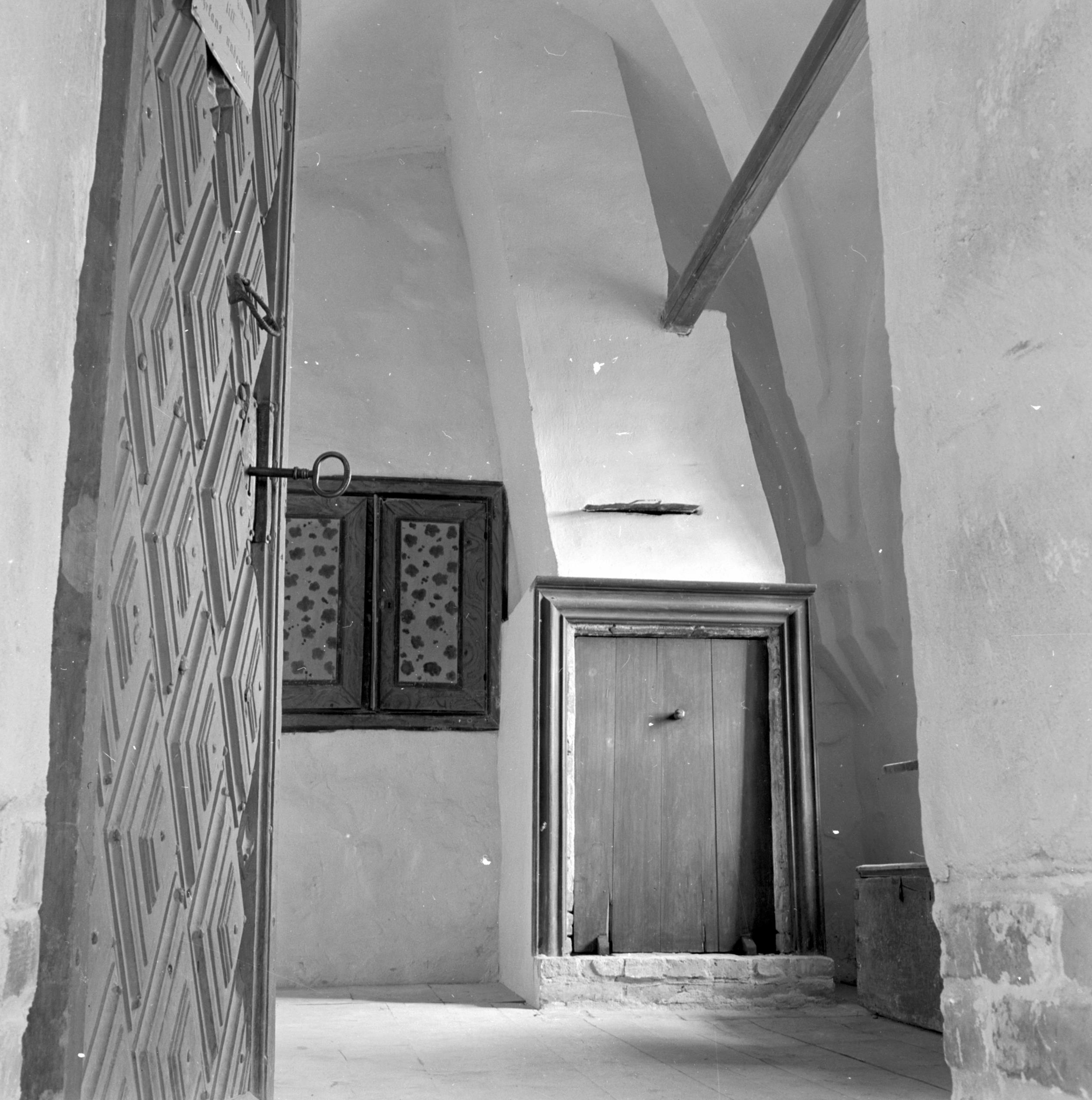 Iwar Anderson, Enånger, gamla kyrkan