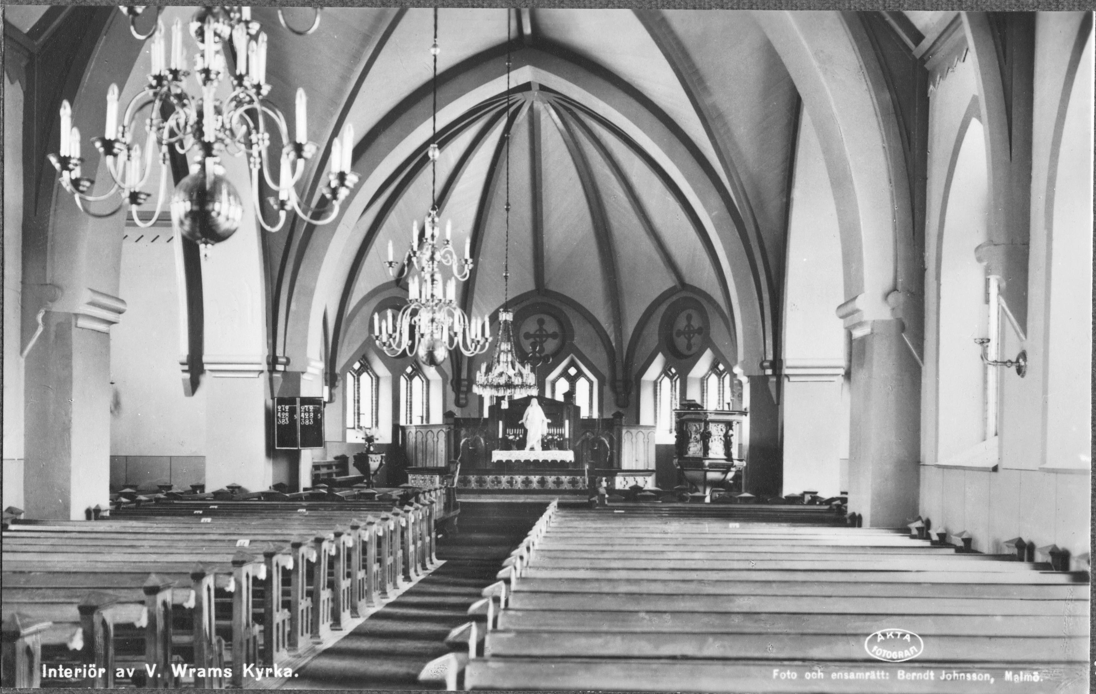 Berndt Johnsson, Västra Vrams kyrka