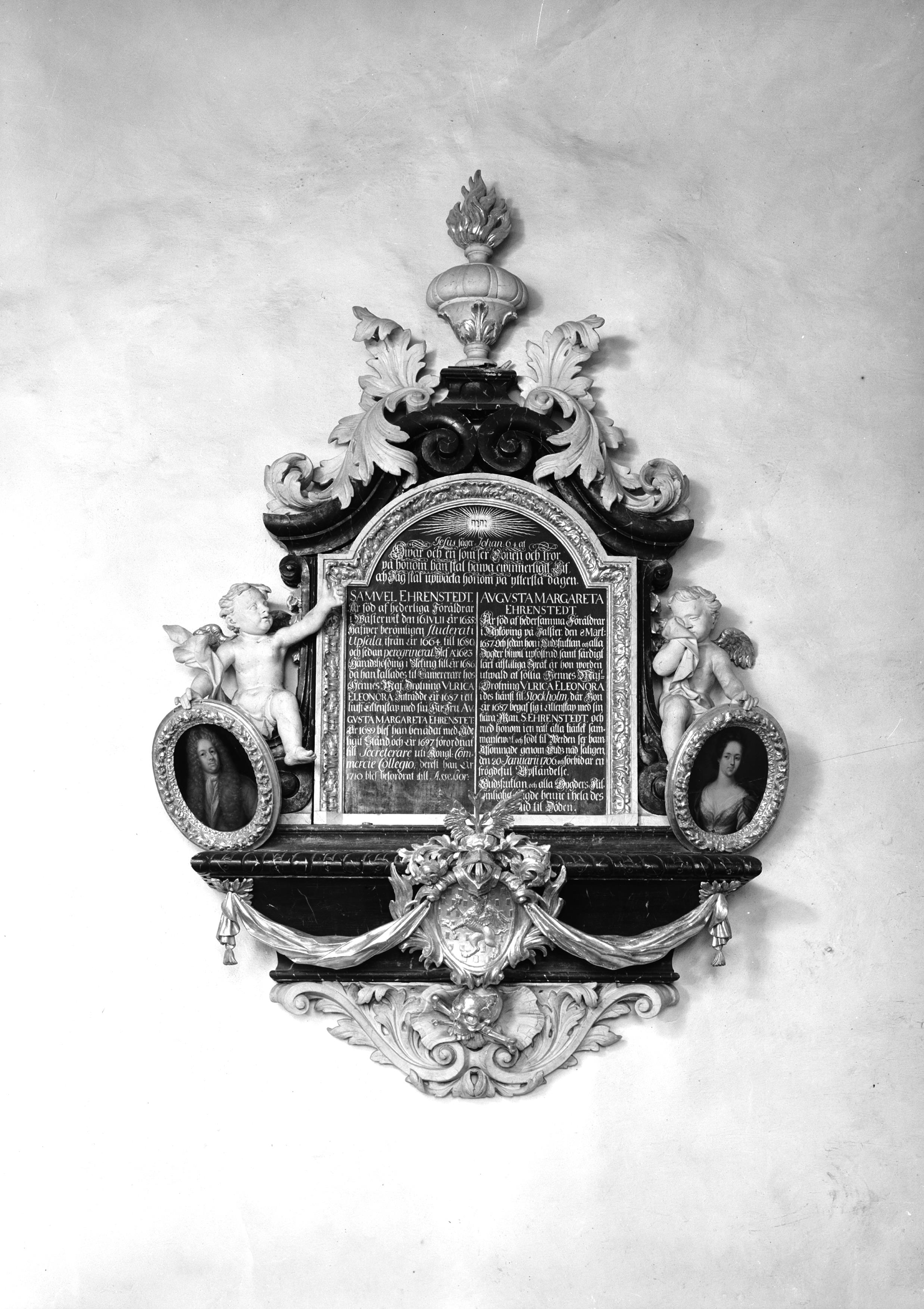 Nils Lagergren, Fresta kyrka