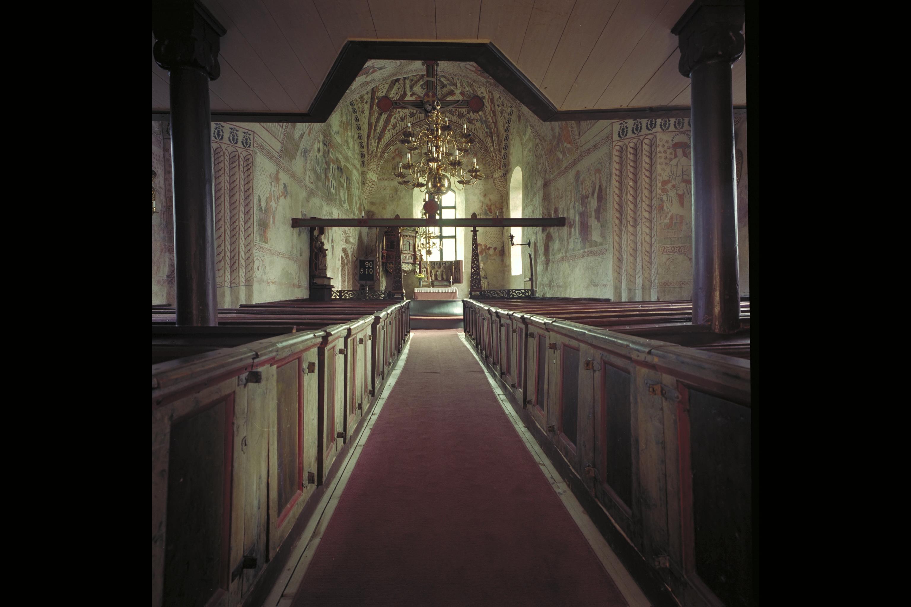 Bengt A Lundberg, Alnö gamla kyrka