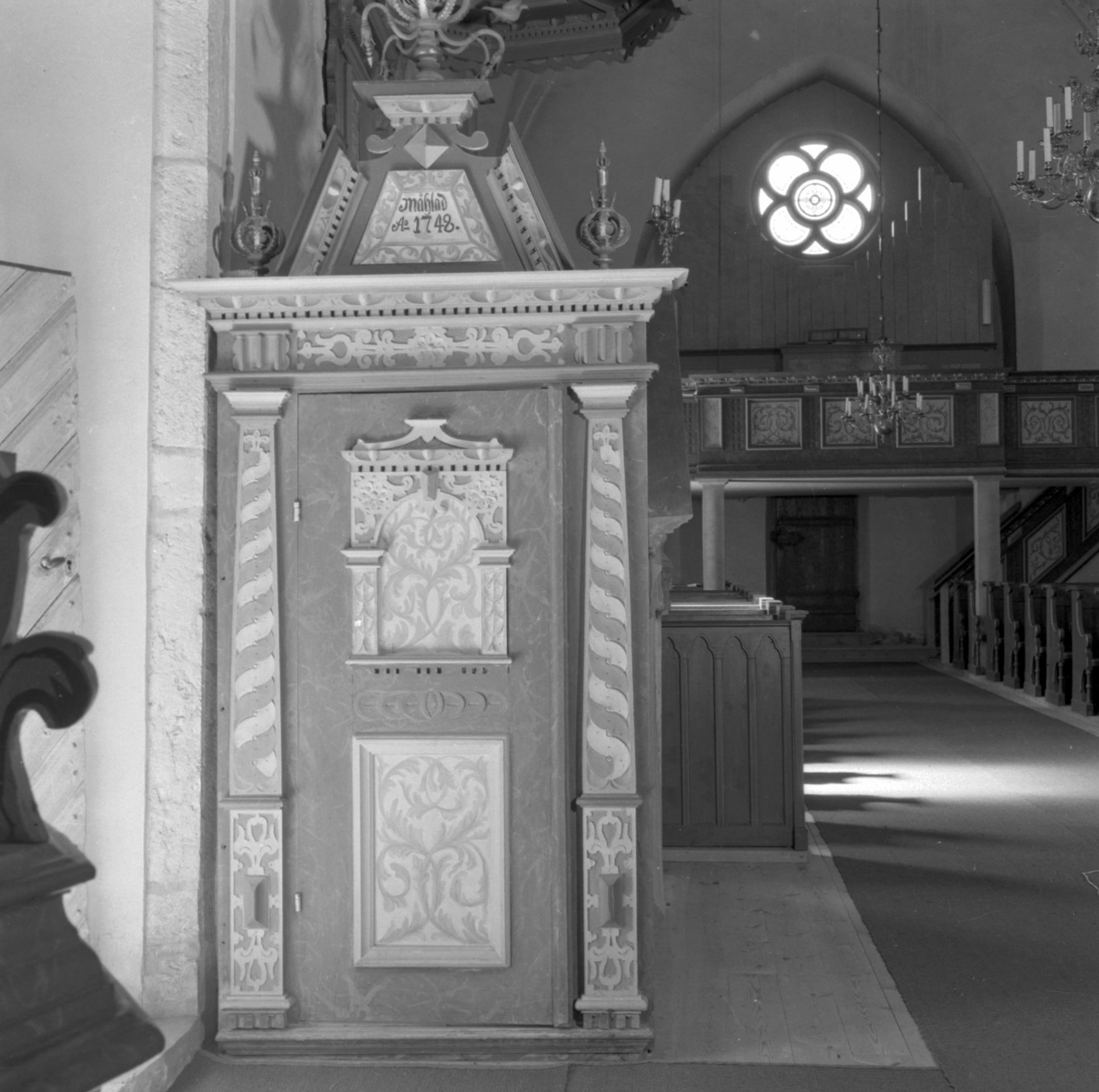 Nils Lagergren, Kräklingbo kyrka