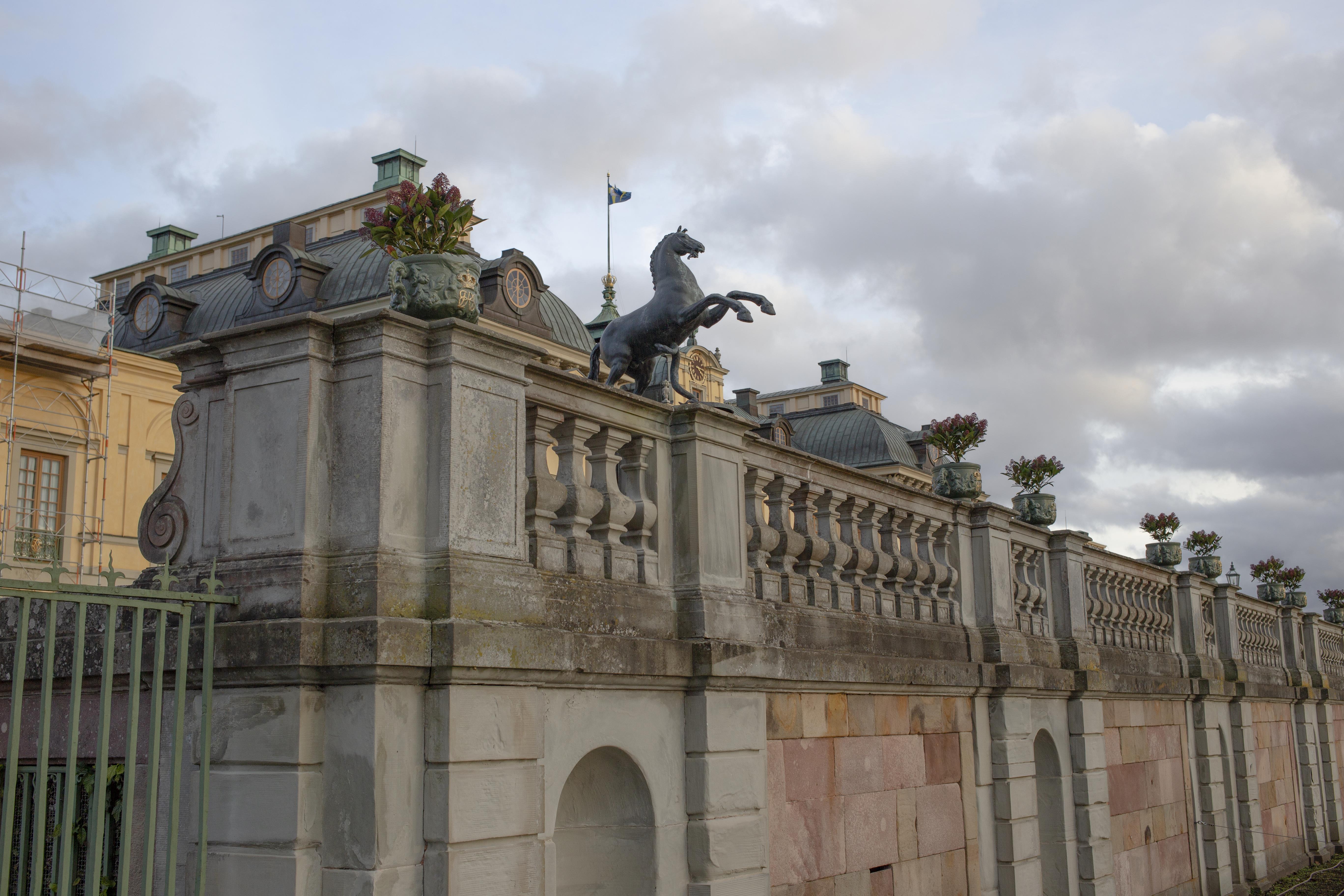 Leif Gren, Drottningholms slott