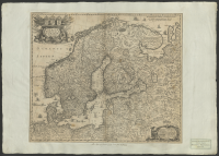 Sueciæ et Norvegiæ et Daniæ nova tabula.[Kartografiskt material]