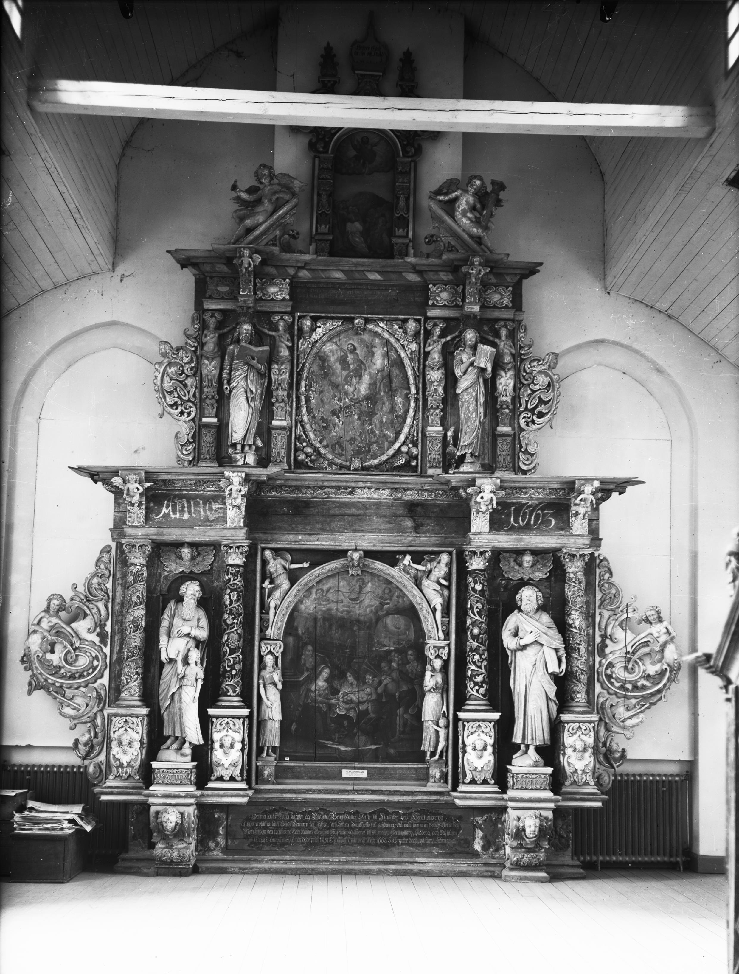 Olle Hellström, Skara domkyrka (Sankta Maria kyrka)