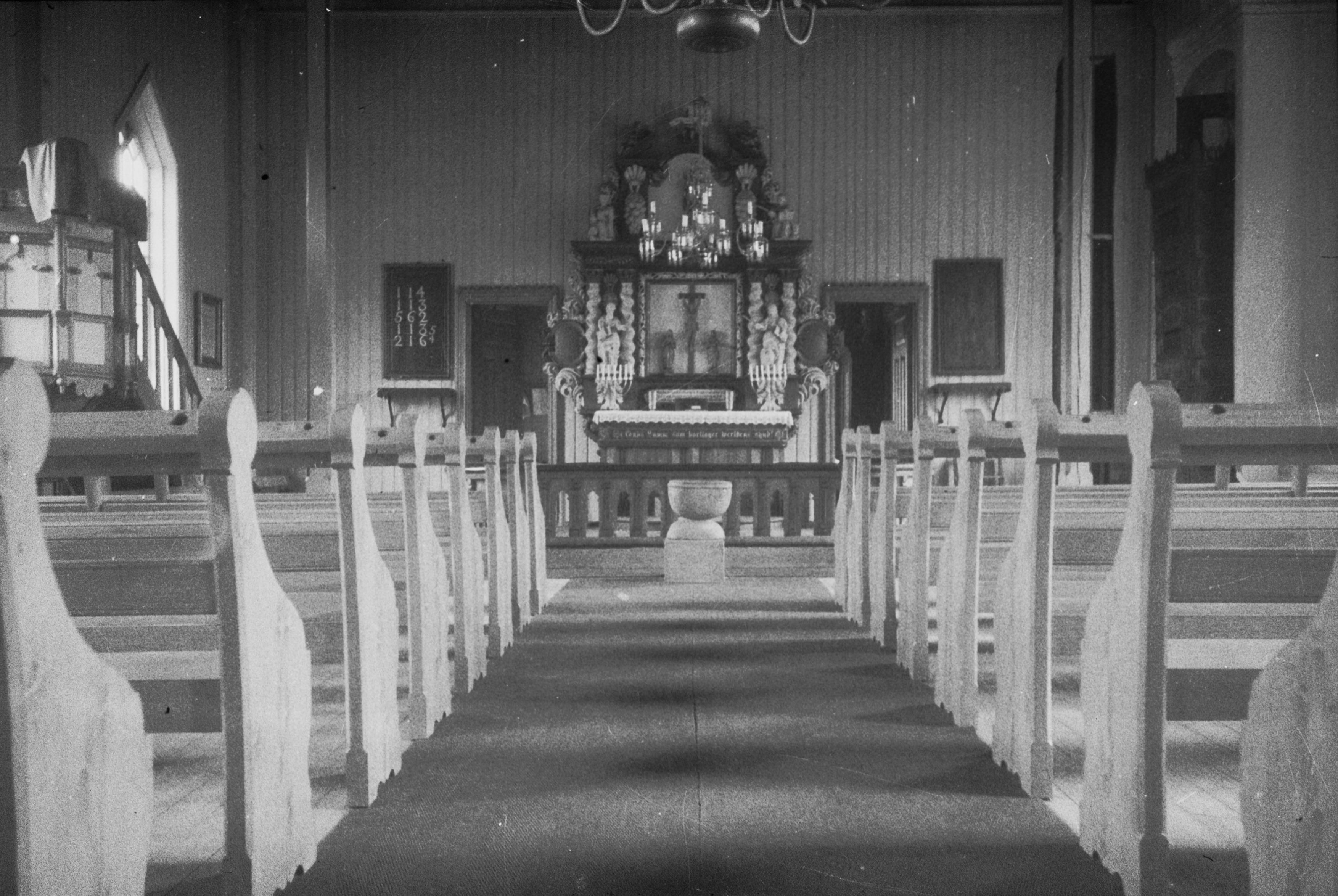 Bertil Berthelson, Skillingmarks kyrka