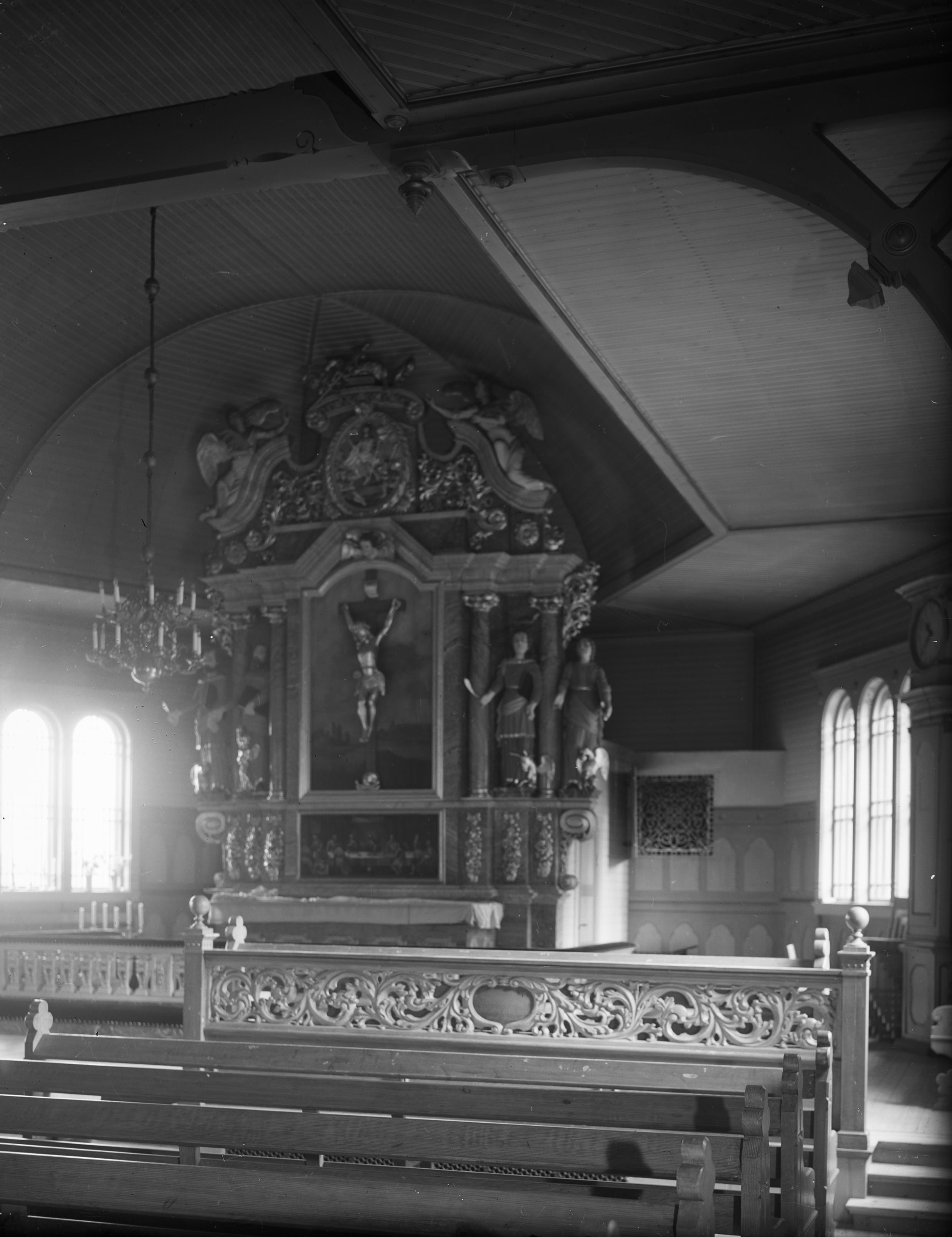 Olle Hellström, Nyeds kyrka