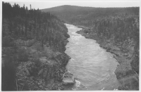 Vägen Harsprångsstigen - Porjus