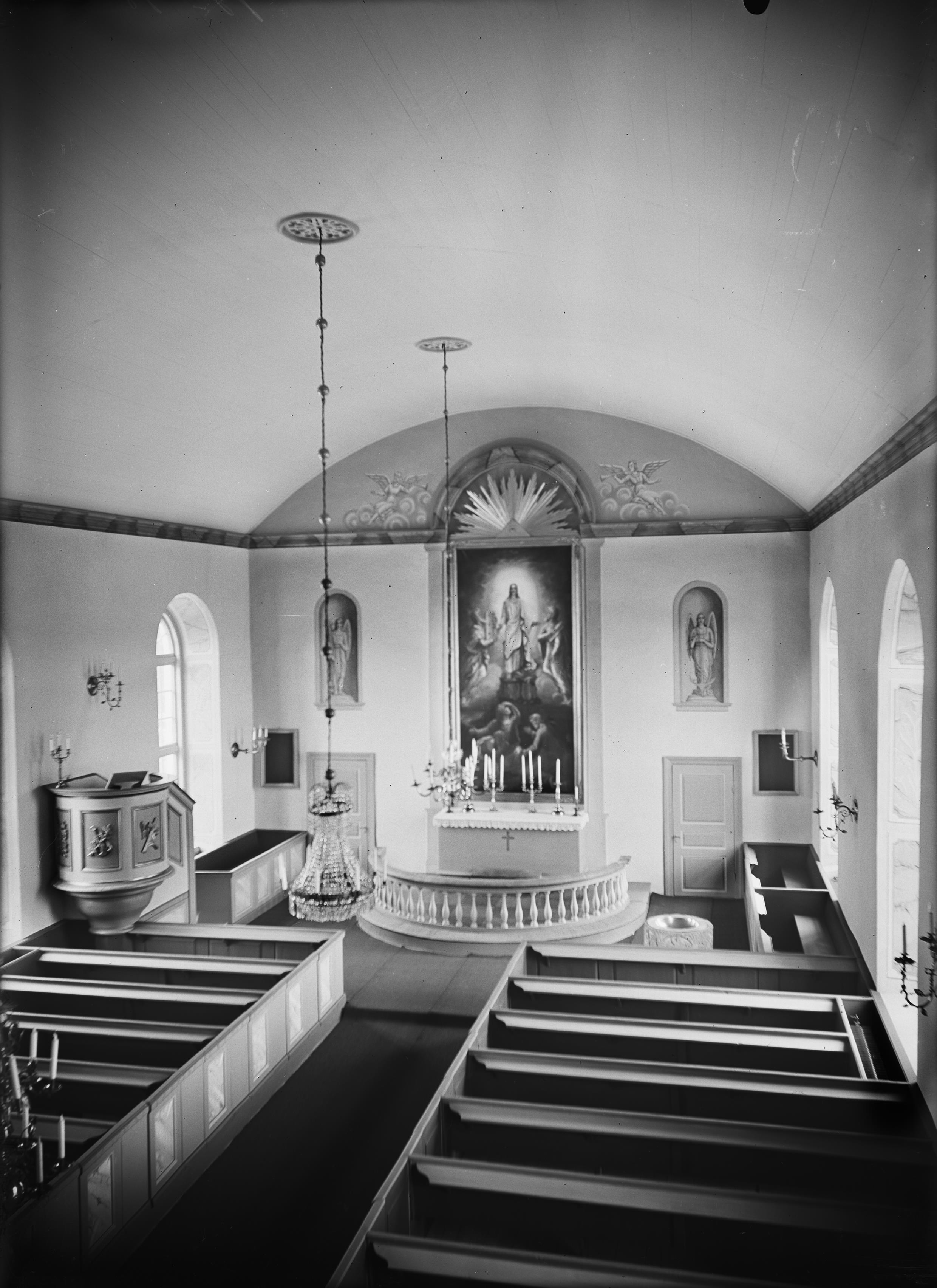Axel Forssén, Skölvene kyrka