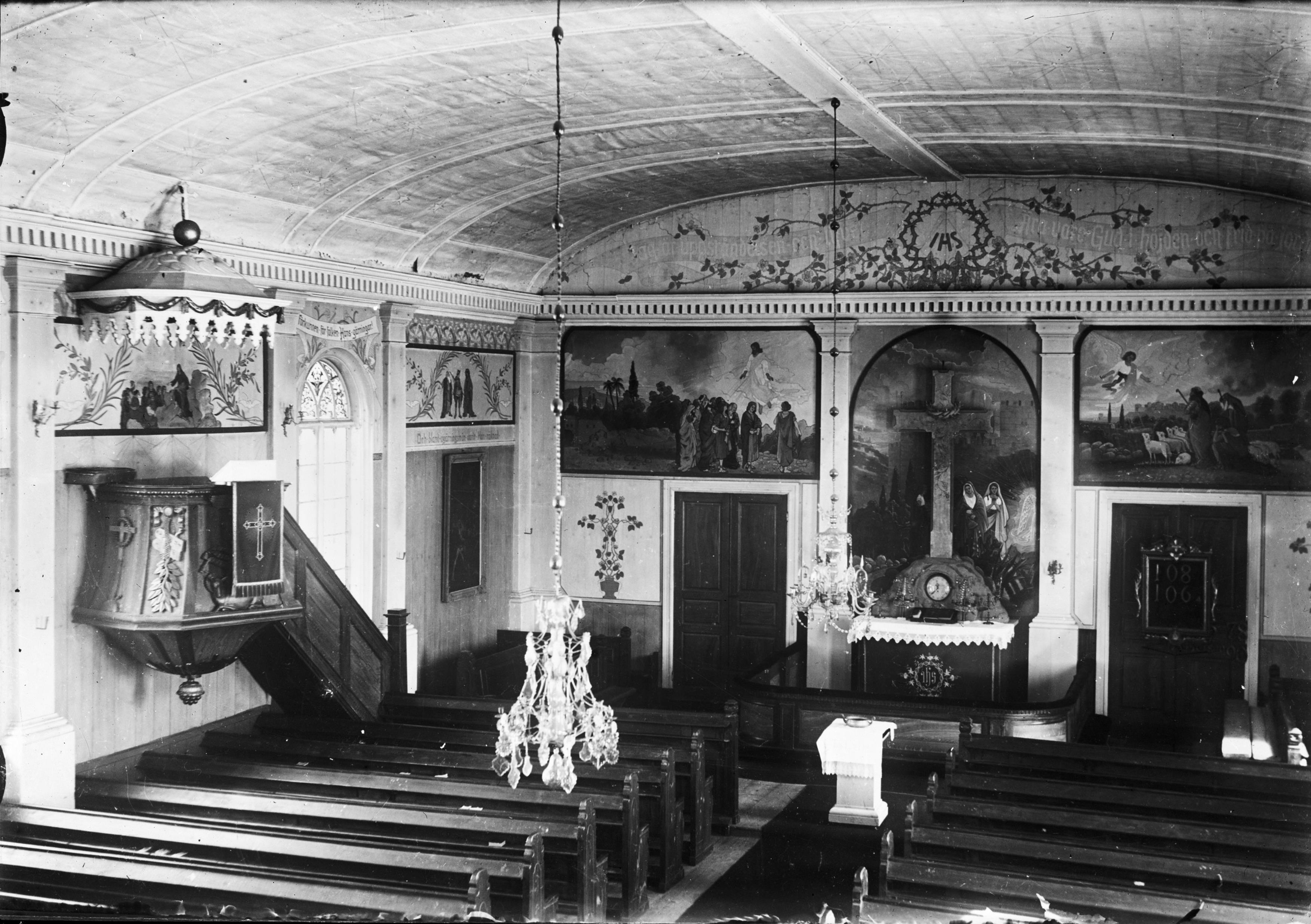 Oscar Svensson, Gideå kyrka