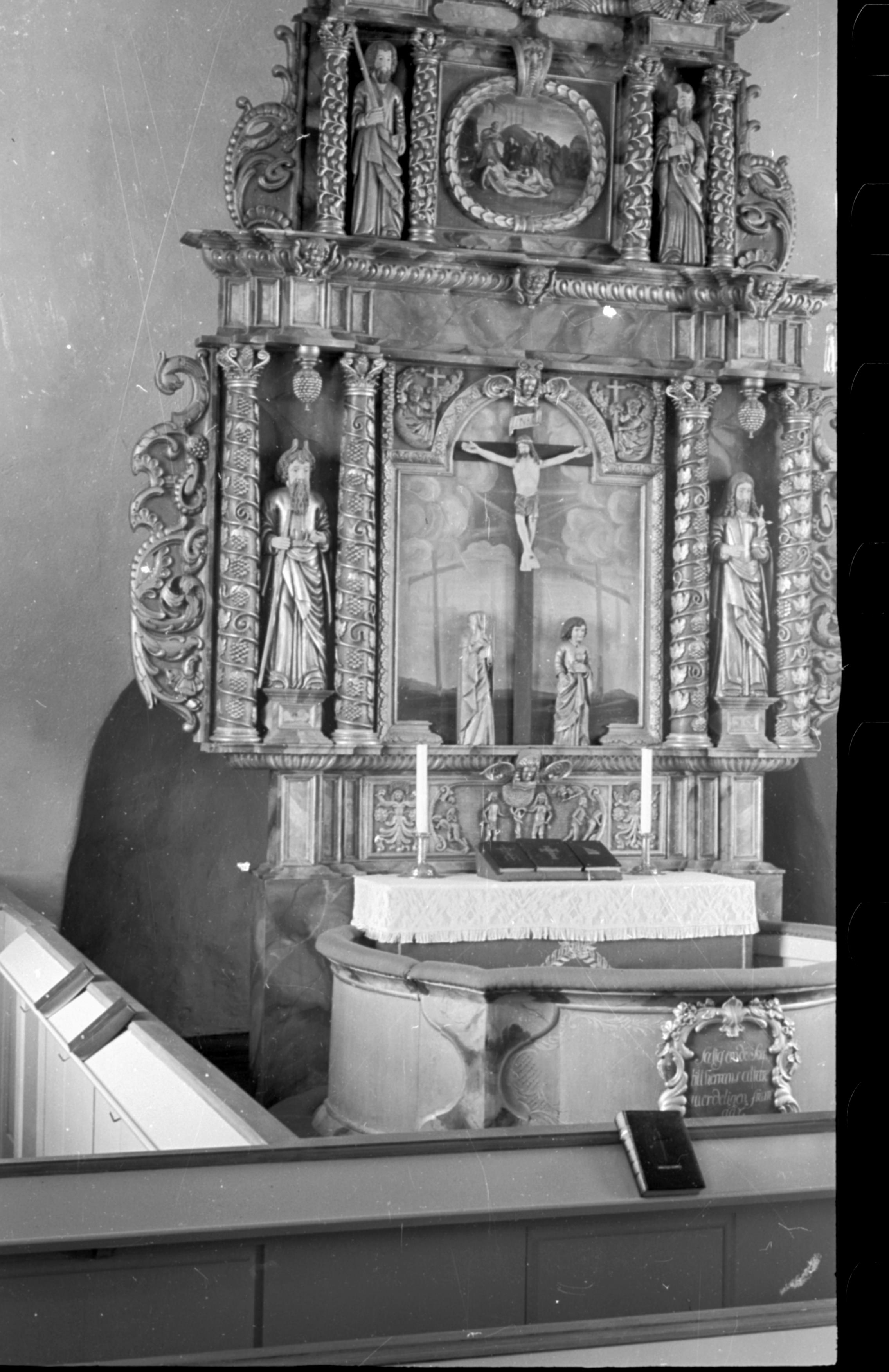 Bertil Berthelson, Norderö kyrka