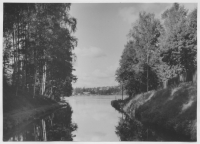 Sjön Råvarpen, norra spetsen