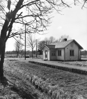 Mörhults station i Småland