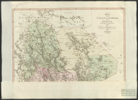 Charta öfver Sawolax och Karelens eller Kuopio höfdingedöme.