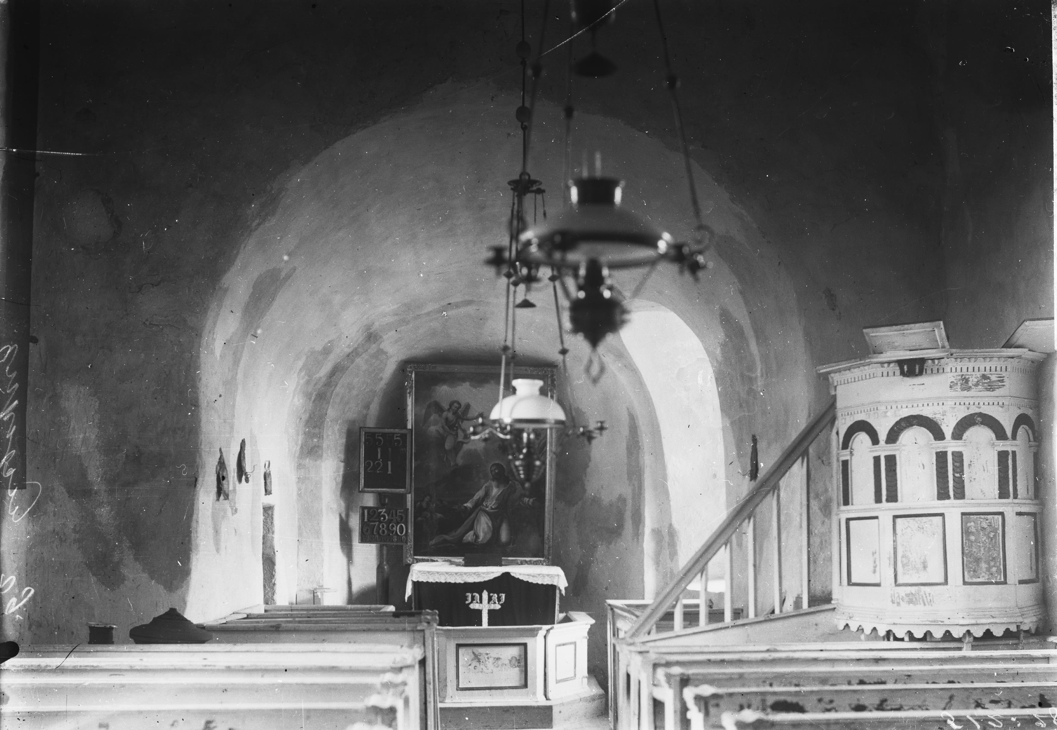 Sven Brandel, Eriksbergs gamla kyrka