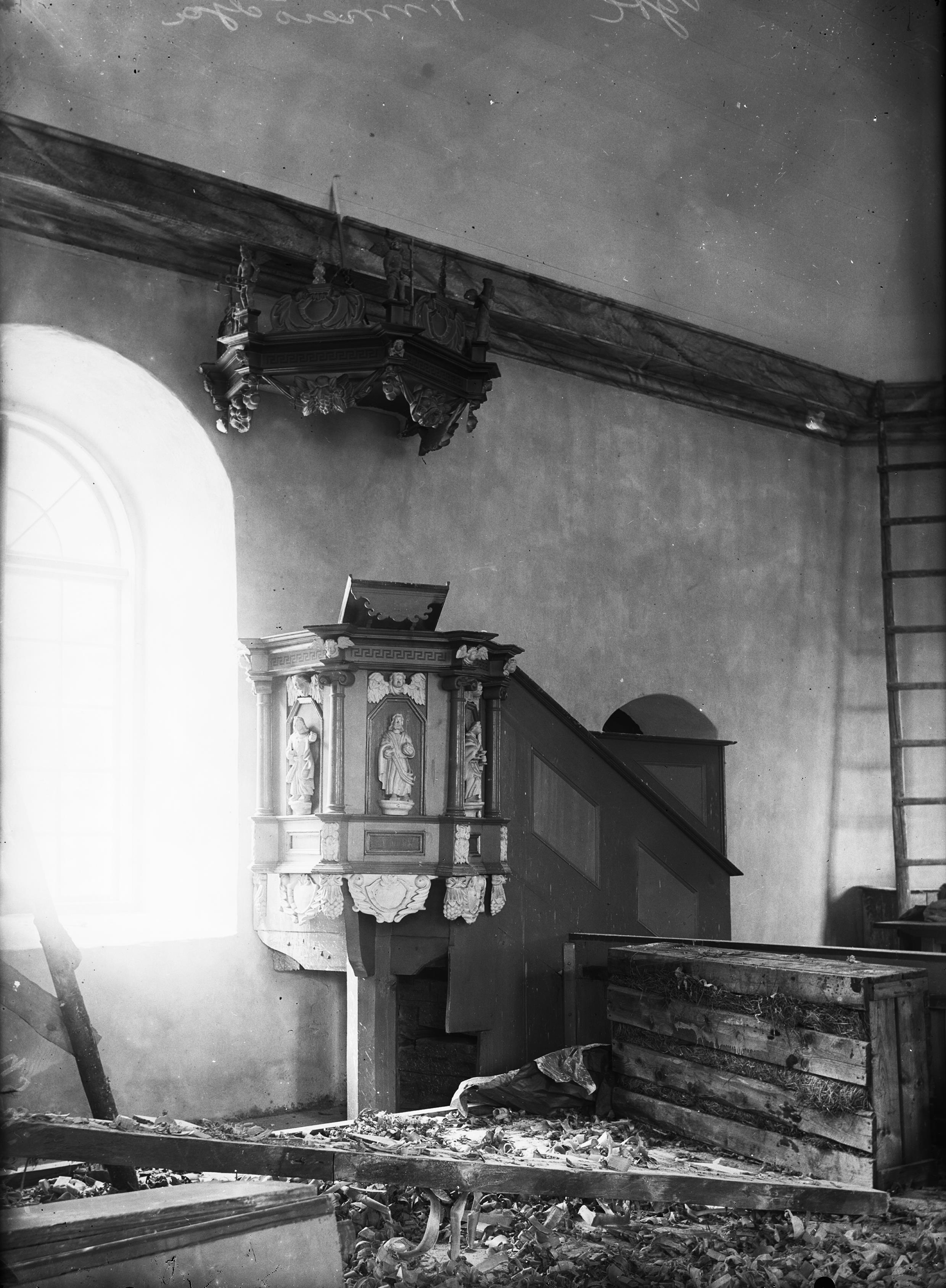 Oscar Svensson, Finnerödja kyrka